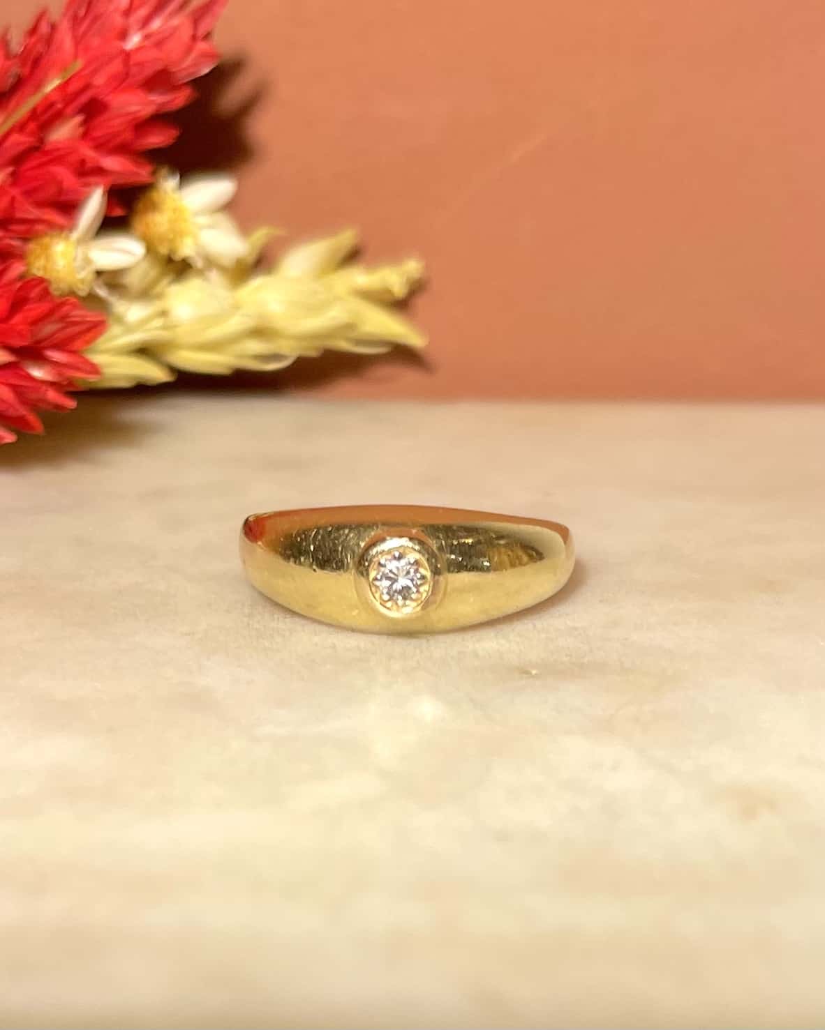 Bague Jonc Diamant "Camila" - Elliade Paris