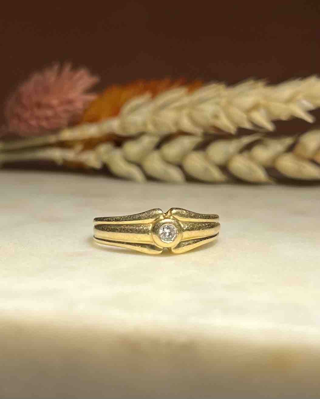 Bague Jonc Diamant "Carmen" - Elliade Paris