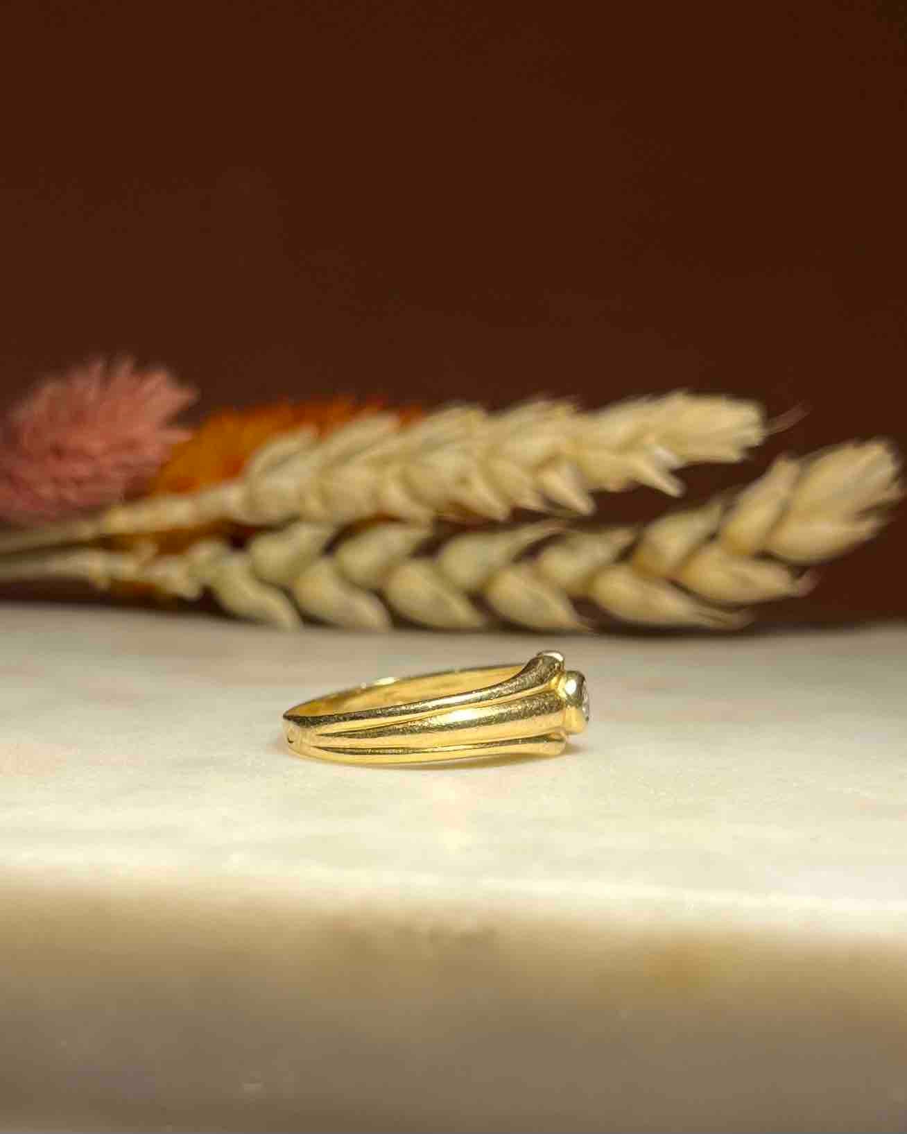 Bague Jonc Diamant "Carmen" - Elliade Paris