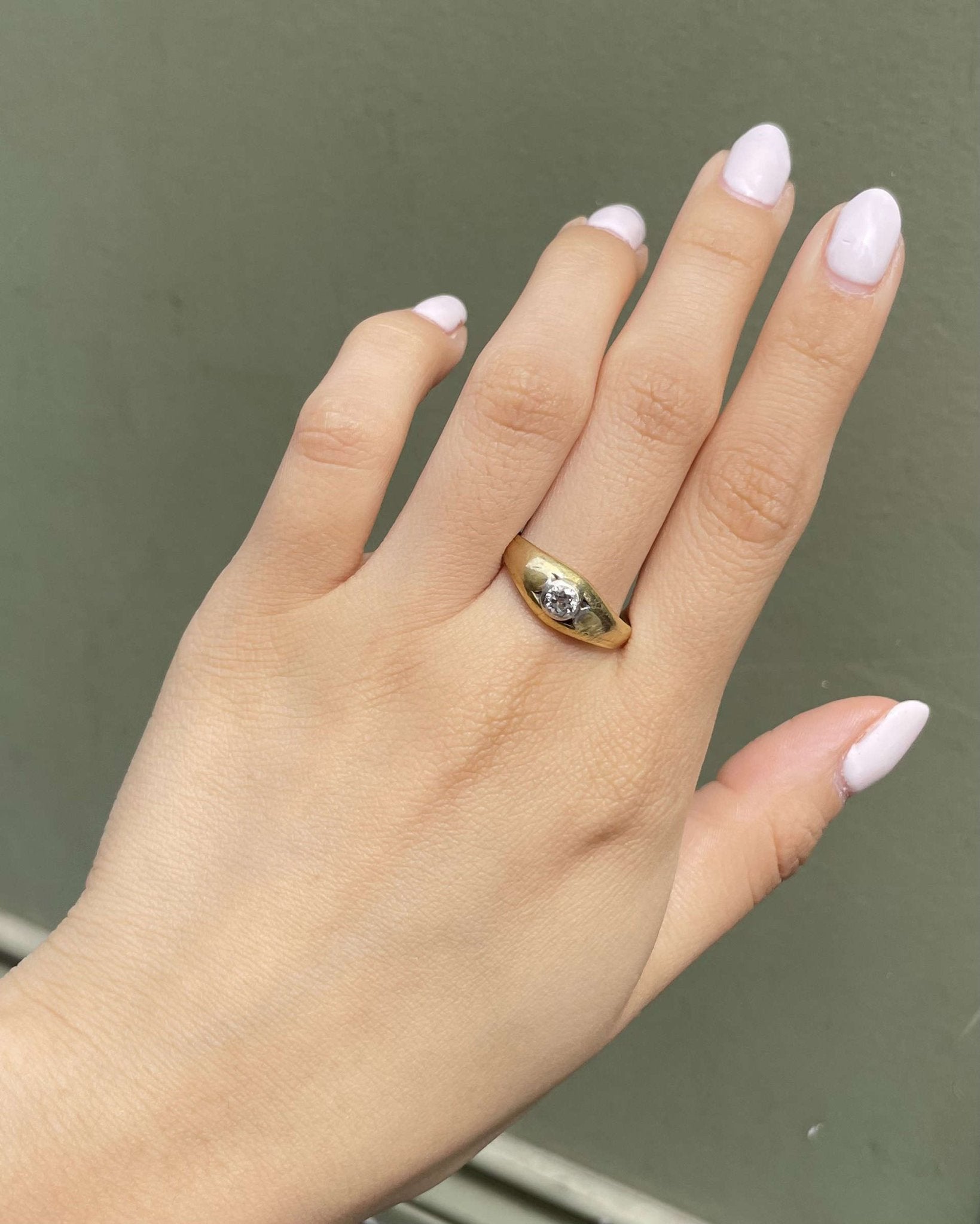 Bague Jonc Diamant "Gwen" - Elliade Paris