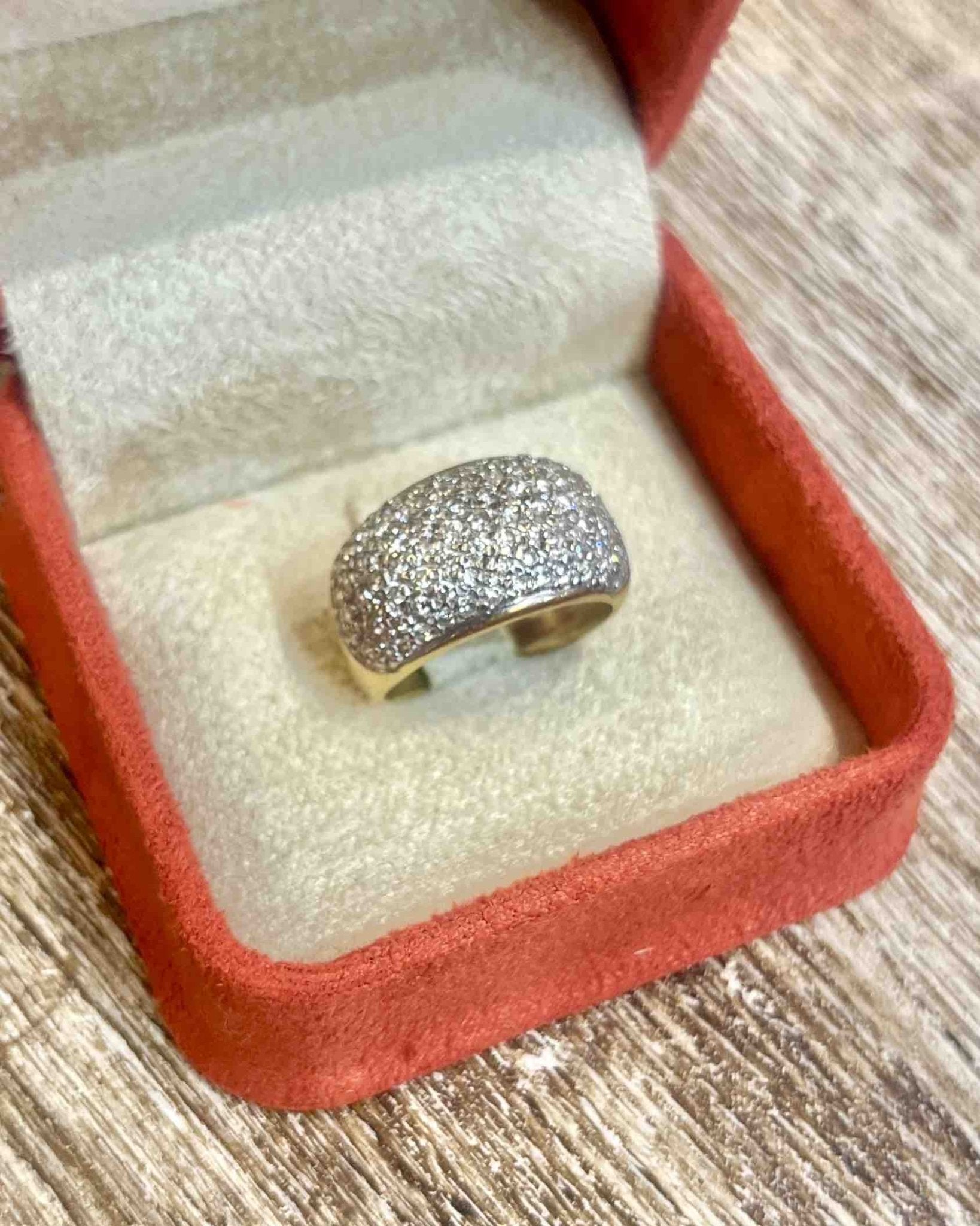 Bague Jonc Diamants 1 Carat "Coline" - Elliade Paris