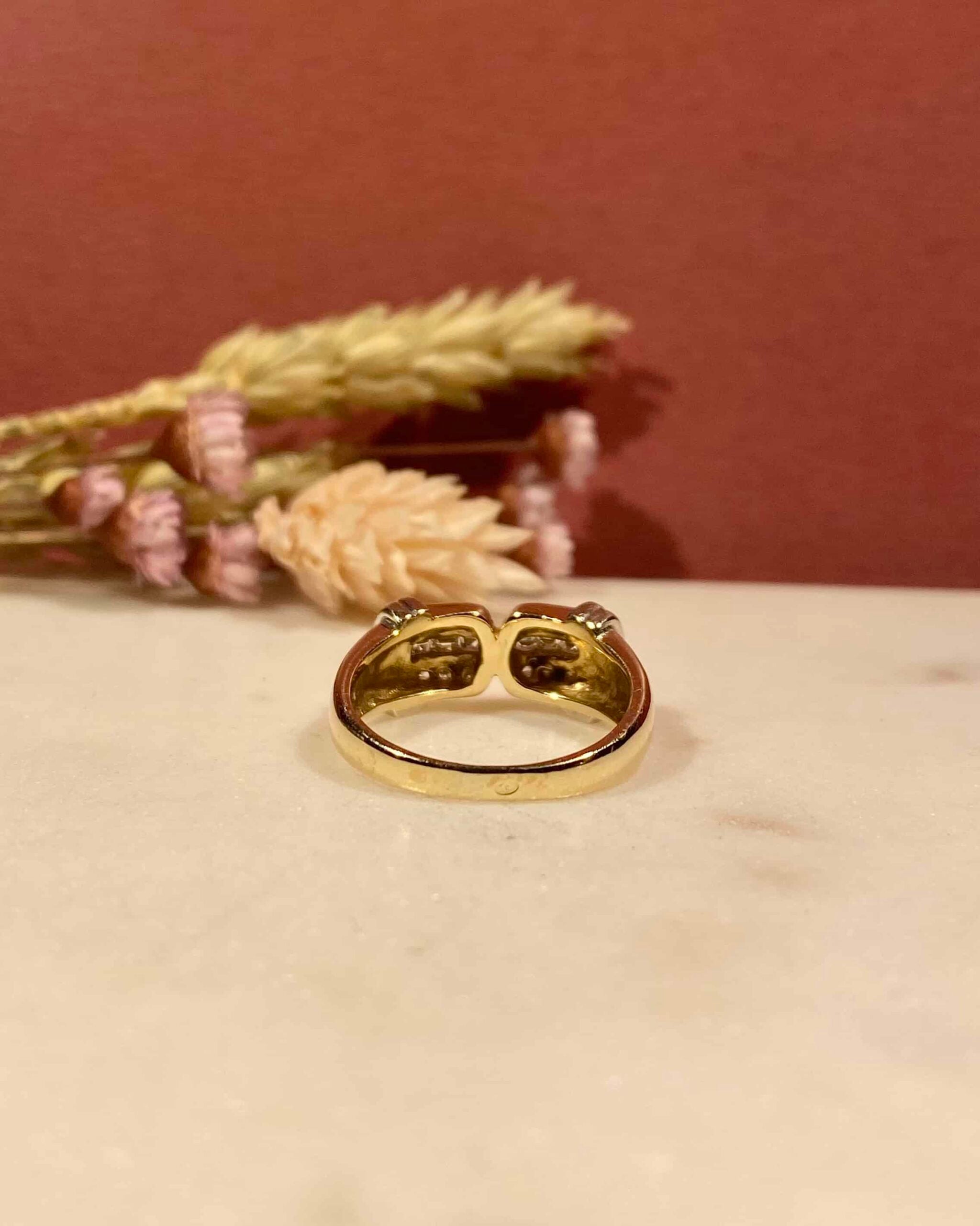 Bague Jonc Or & 18 Diamants "Jamie"