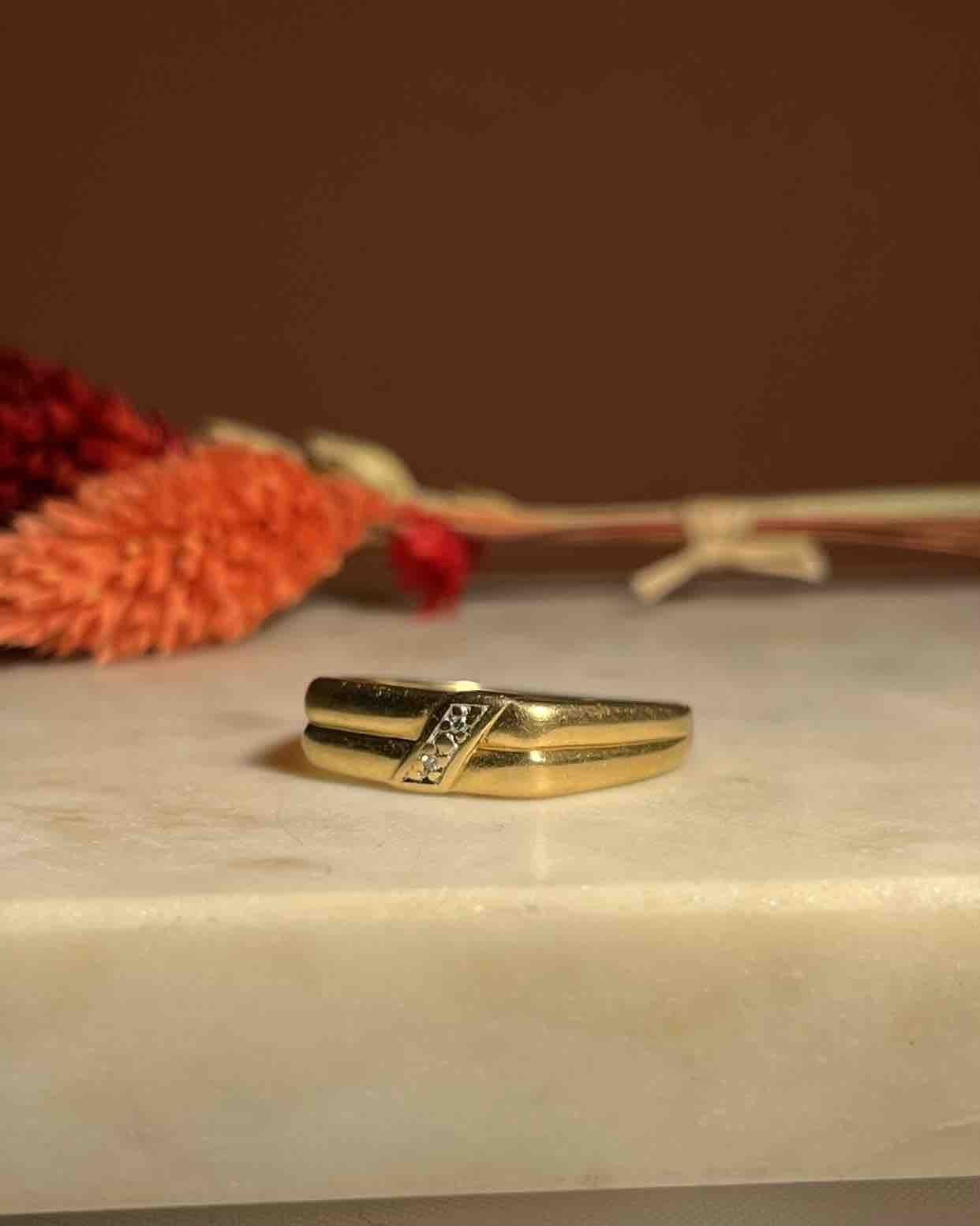 Bague Jonc Diamants "Silia" - Elliade Paris