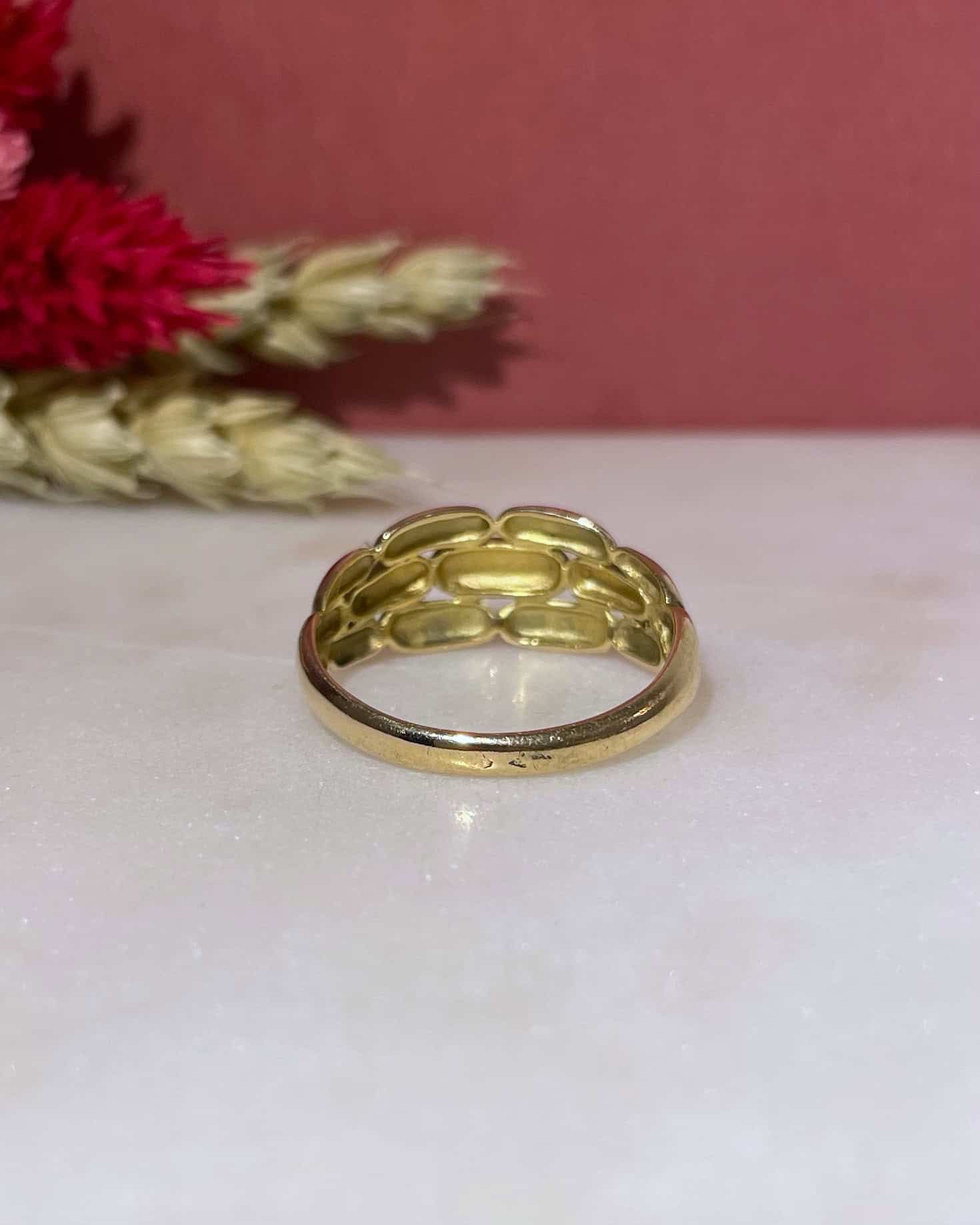 Bague Jonc Or 18 Carats "Gisèle" - Elliade Paris