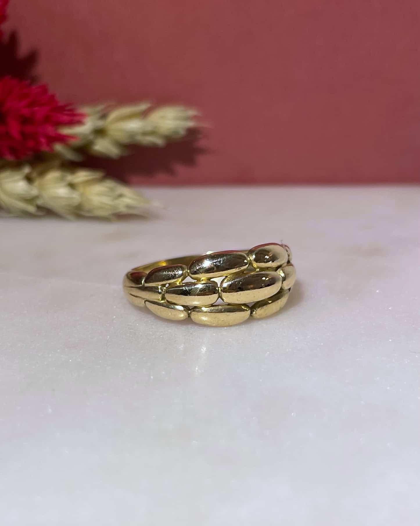 Bague Jonc Or 18 Carats "Gisèle" - Elliade Paris