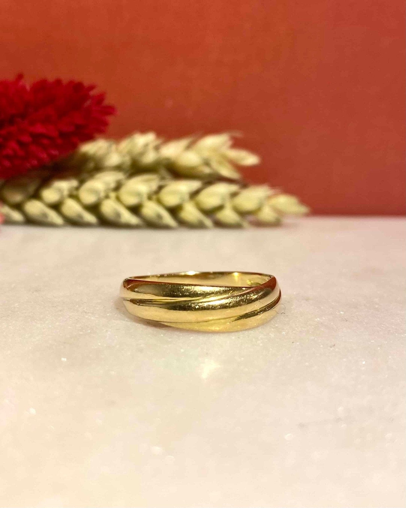 Bague Jonc Or 18 Carats "Laetitia" - Elliade Paris