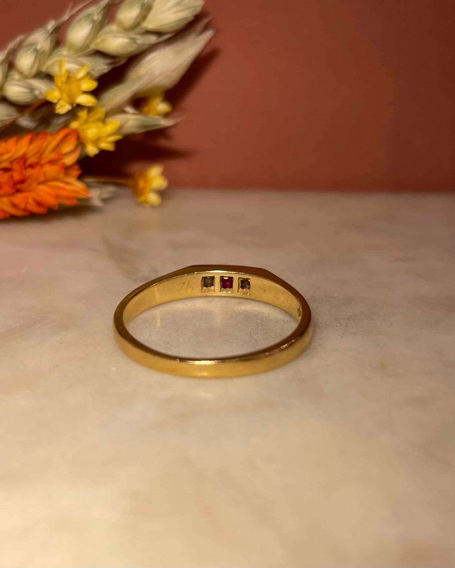 Bague Jonc Rubis & Diamants "Bary"