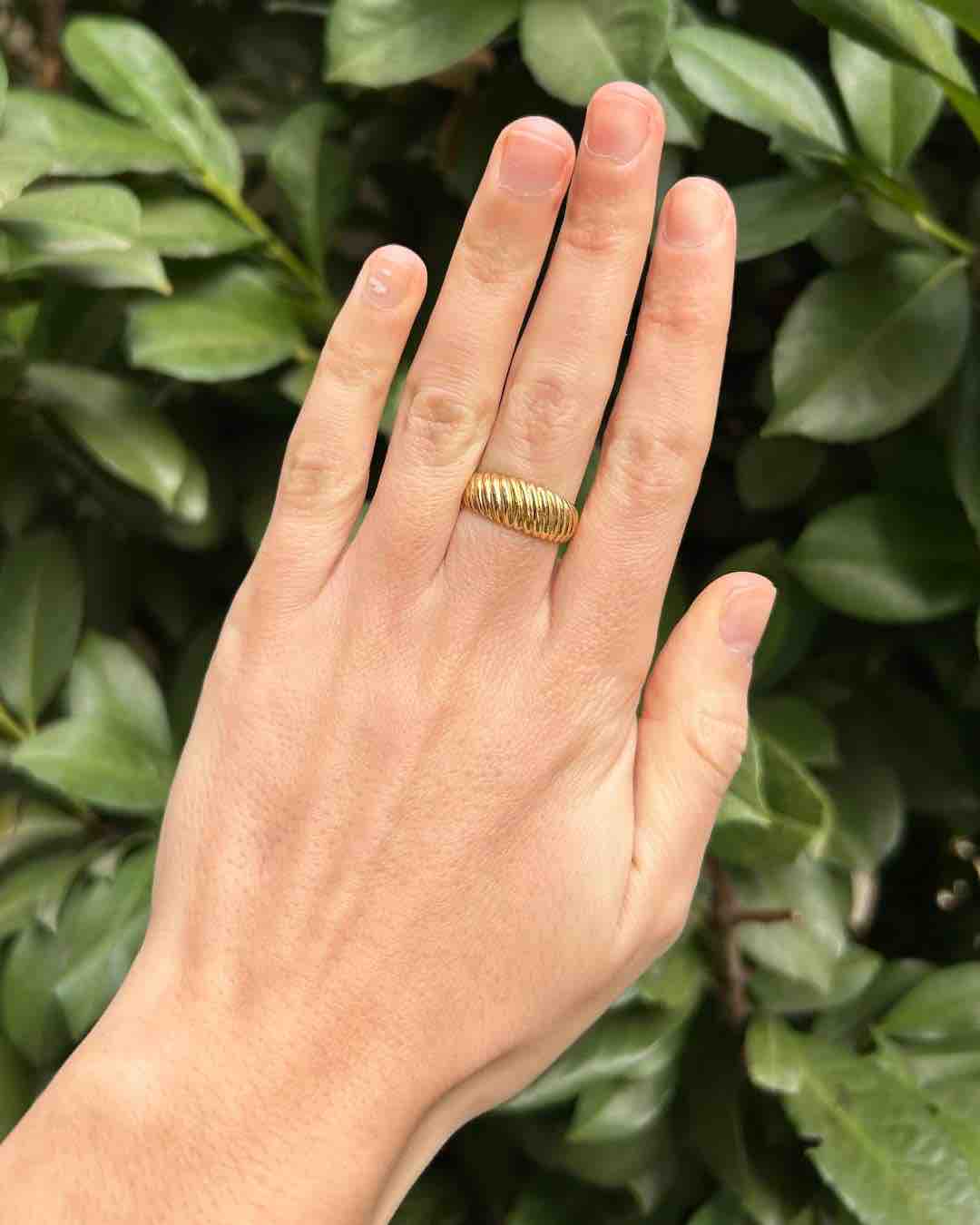 Bague Jonc Or "Myriama" - Elliade Paris