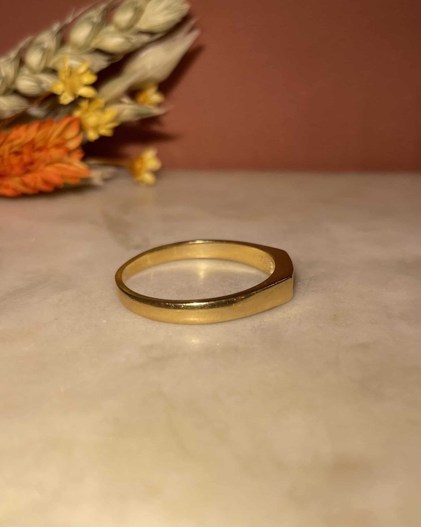 Bague Jonc Rubis & Diamants "Bary" - Elliade Paris