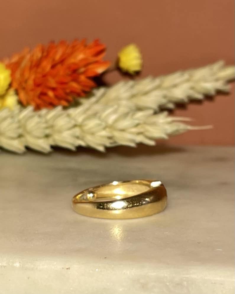 Bague Jonc Rubis "Trisha" - Elliade Paris