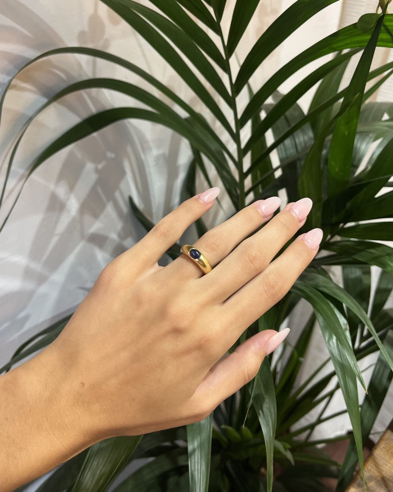Bague Jonc Saphir "Chendra" - Elliade Paris