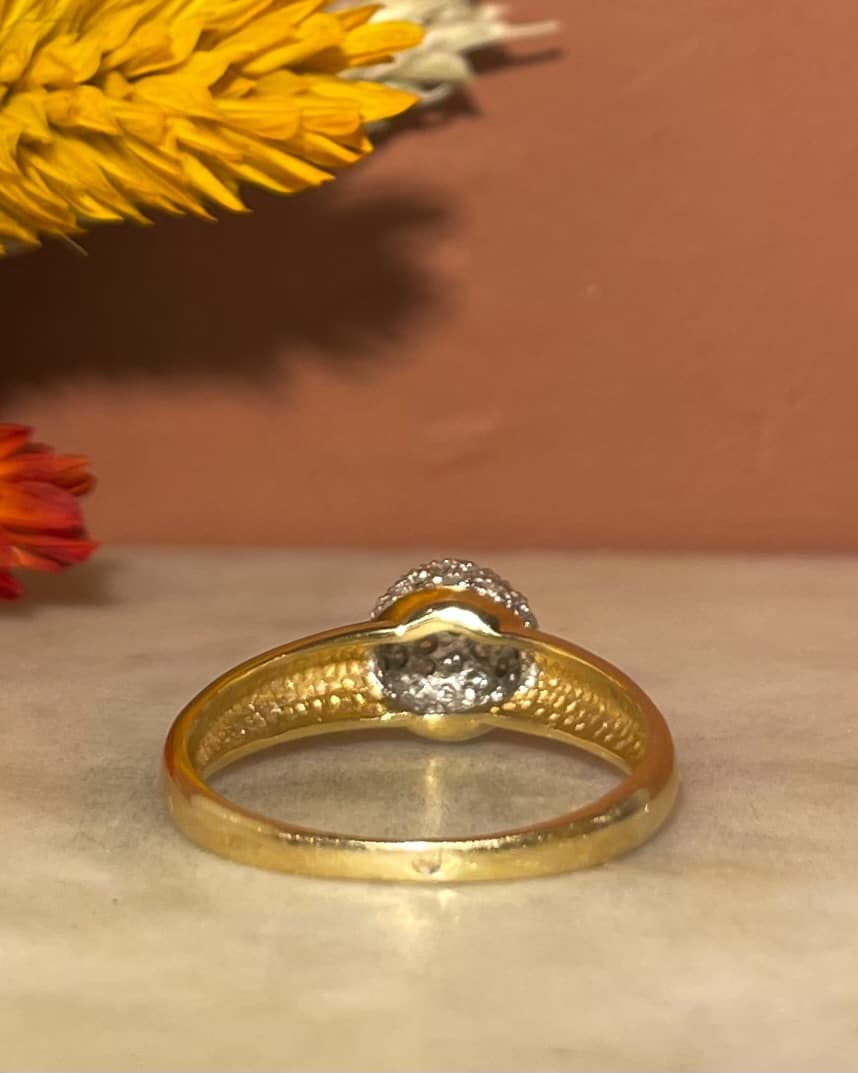 Bague Vintage Diamants "Marcela"