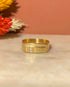 bague jonc vintage en or 18 carats sertie d&