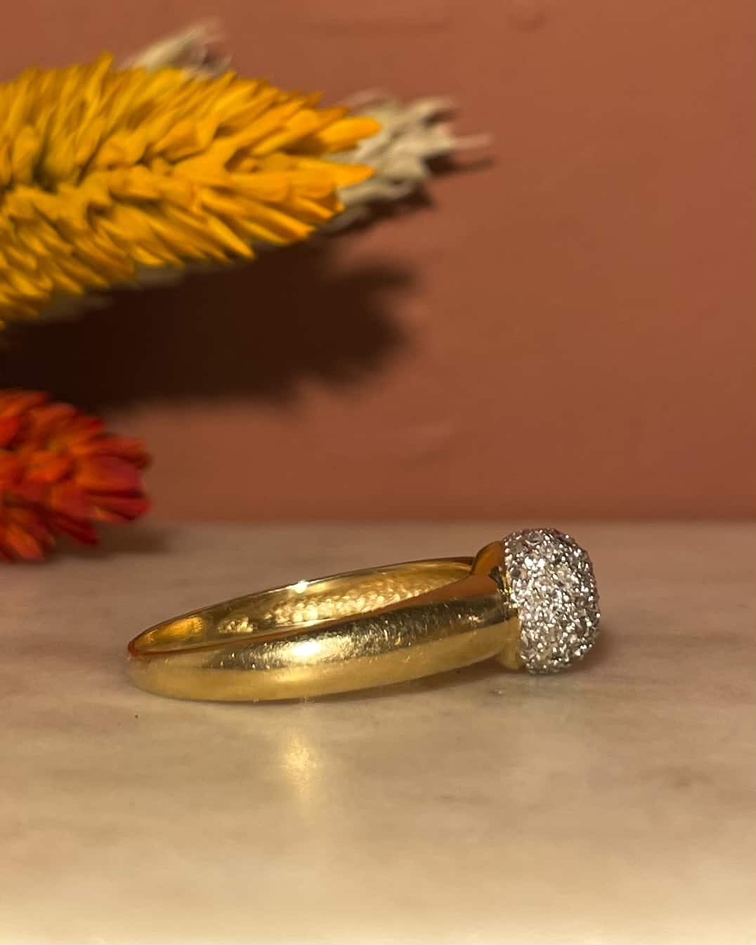 Bague Vintage Diamants "Marcela"