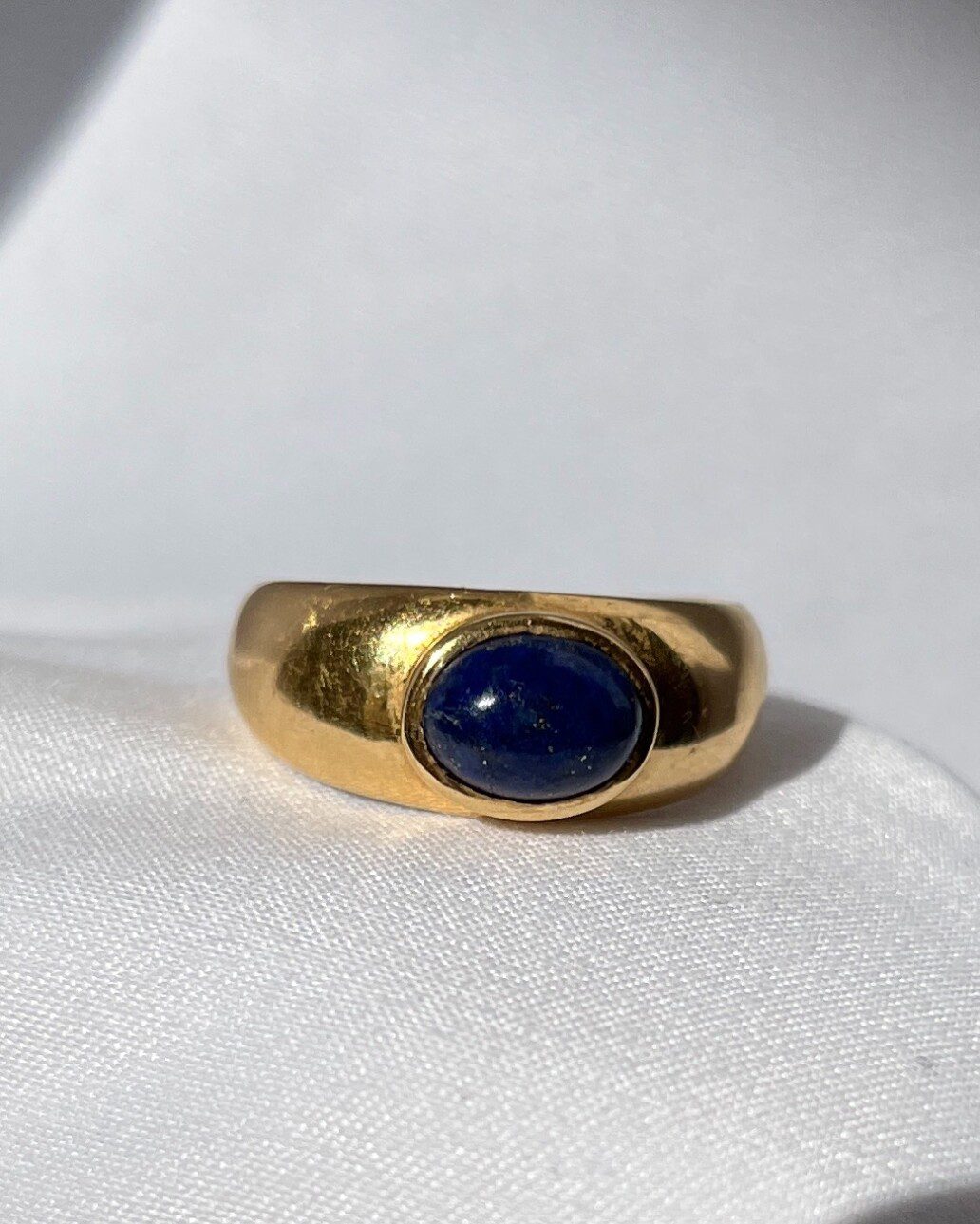 Bague Jonc Lapis-Lazuli "Hope" - Elliade Paris