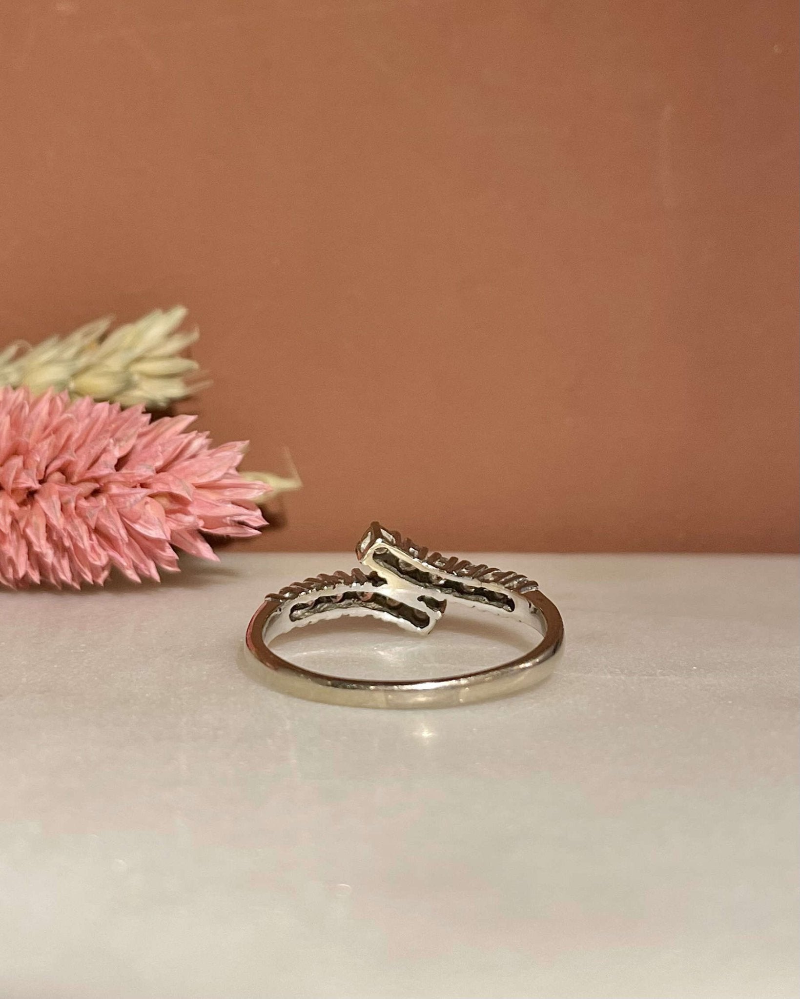 Bague Liens Diamants 0.72 carat "Leslie" - Elliade Paris