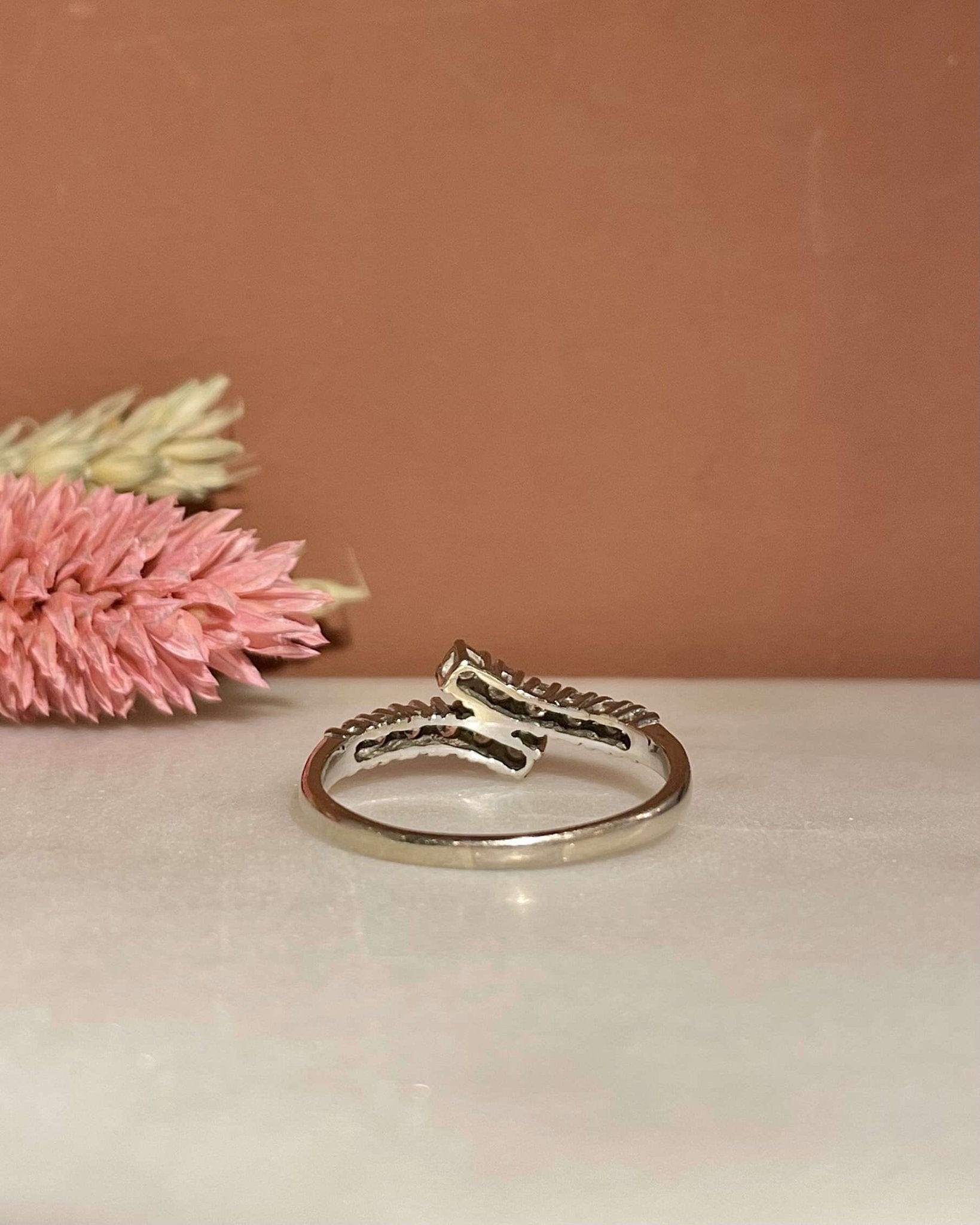 Bague Liens Diamants 0.72 carat "Leslie" - Elliade Paris
