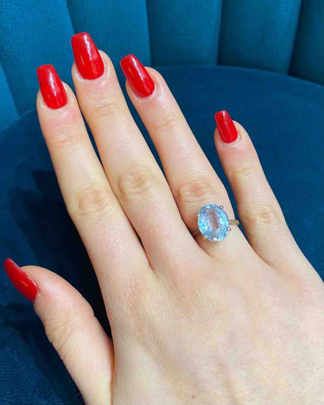 Bague Topaze vintage "Lola"