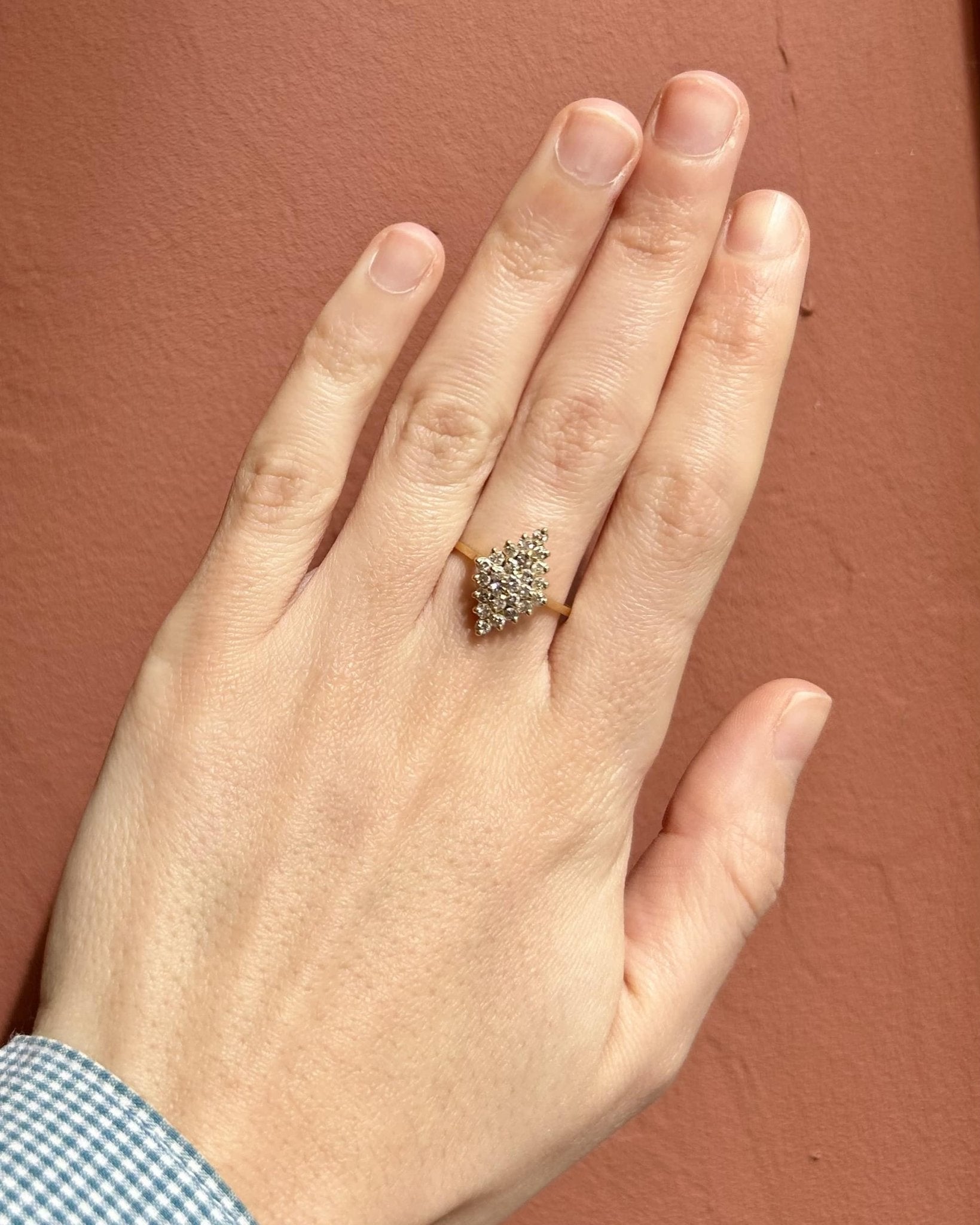 Bague Losange 25 Diamants "Joan" - Elliade Paris