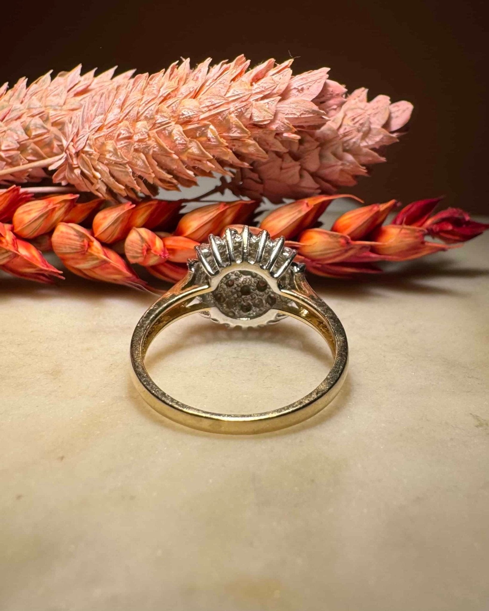 Bague Marguerite 23 Diamants "Fabiola" - Elliade Paris