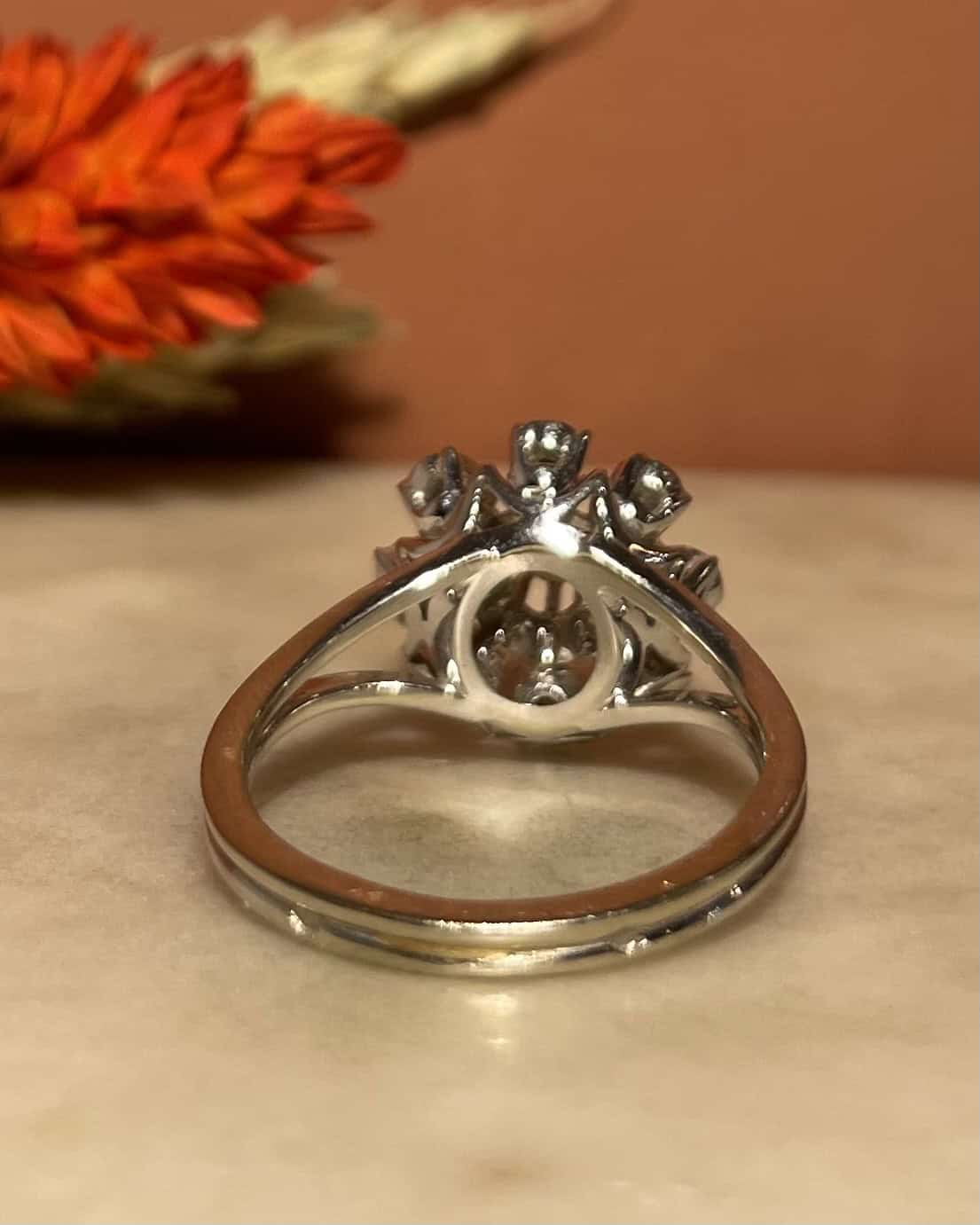 Bague Marguerite 9 Diamants "Maya" - Elliade Paris