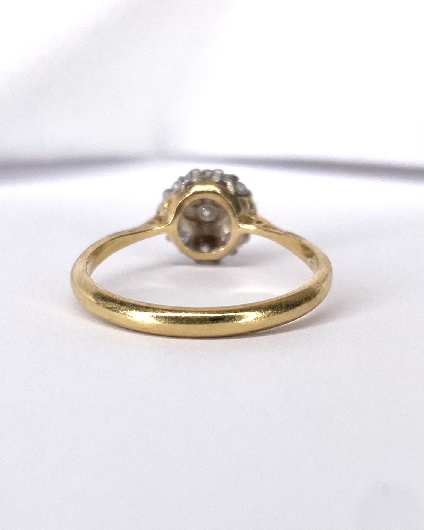 Bague Marguerite 9 Diamants "Xana" - Elliade Paris