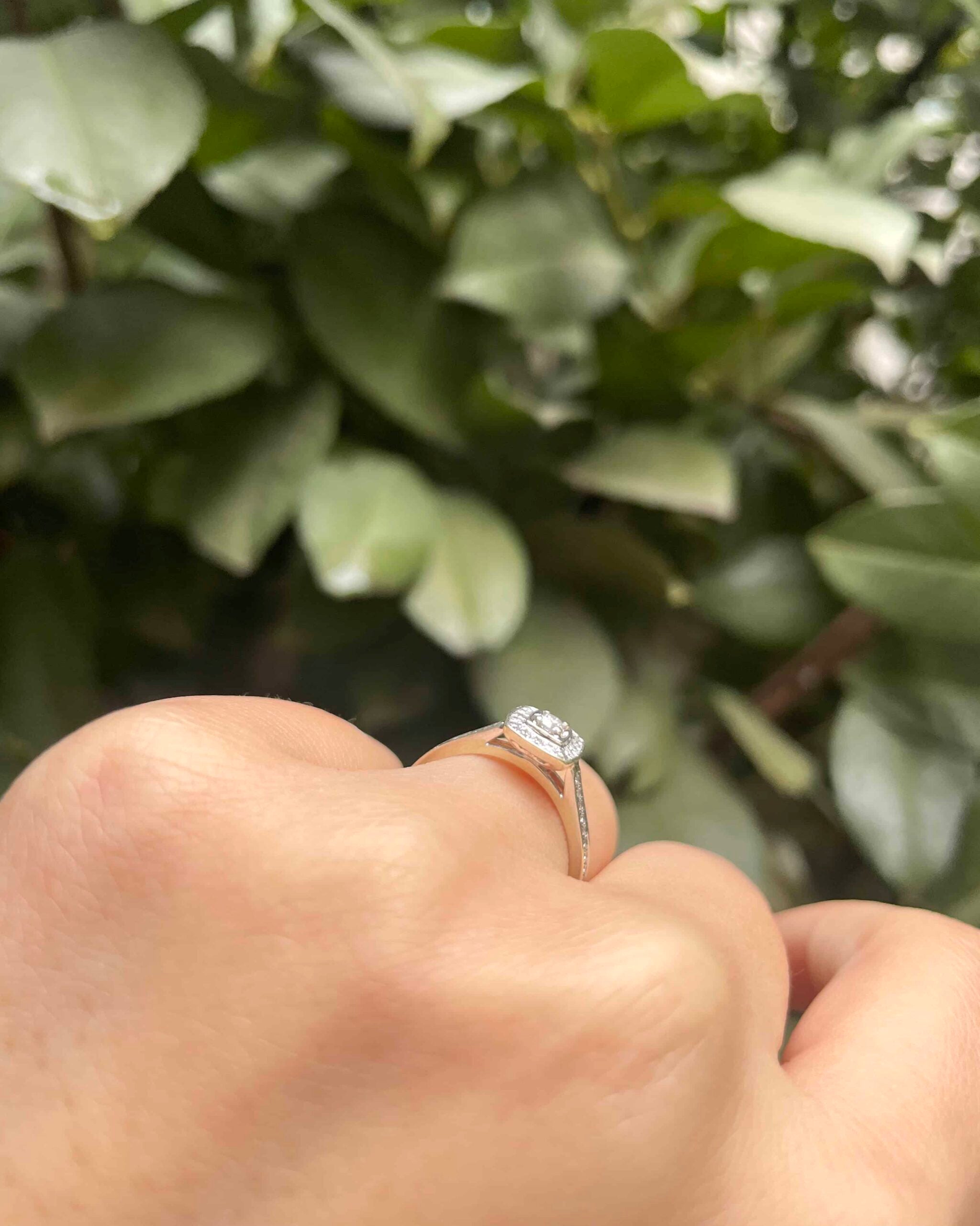 Bague Solitaire 35 Diamants "Gwenael"