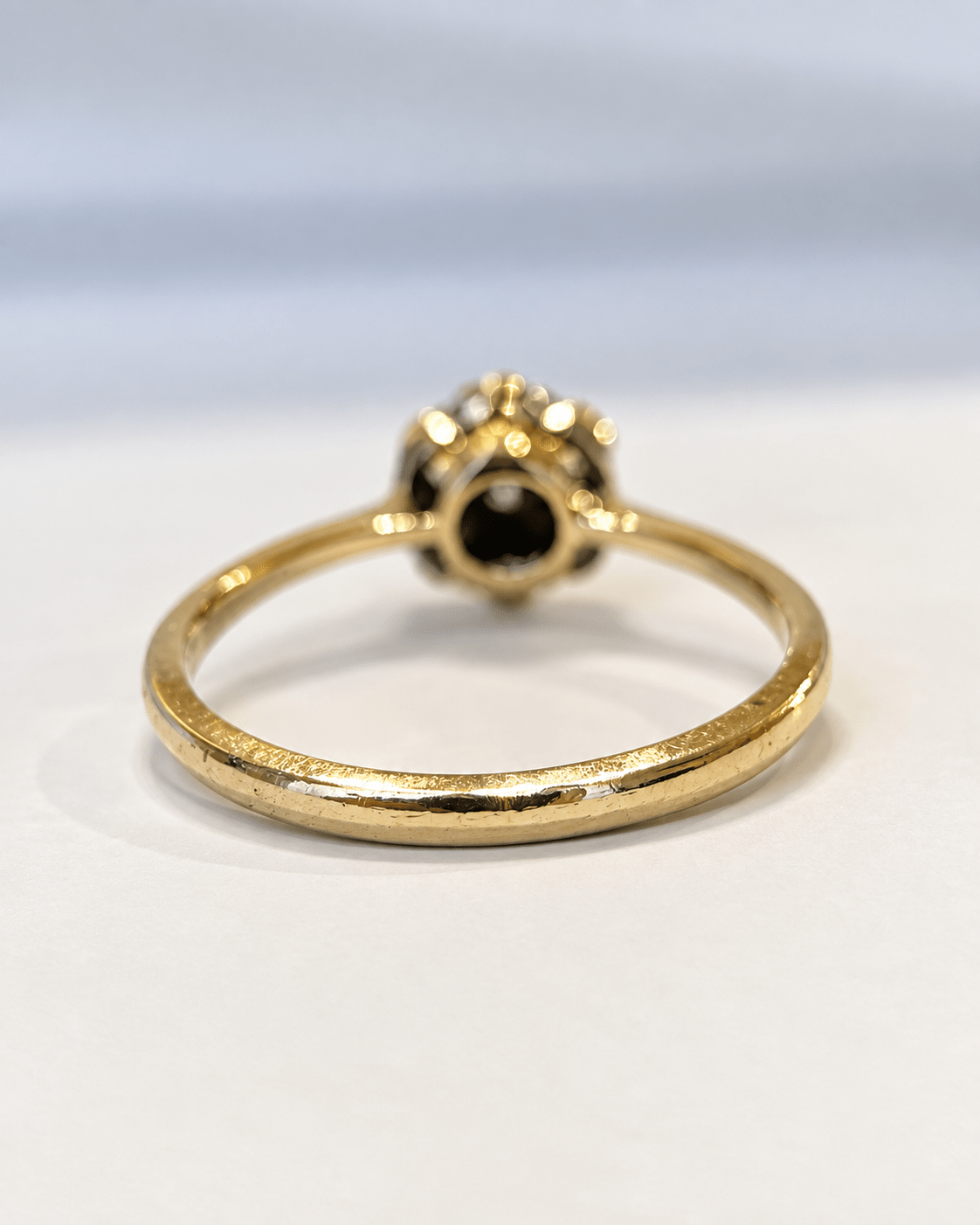 Bague Marguerite Art-Déco Diamants 0.28 carat "Fiby" - Elliade Paris