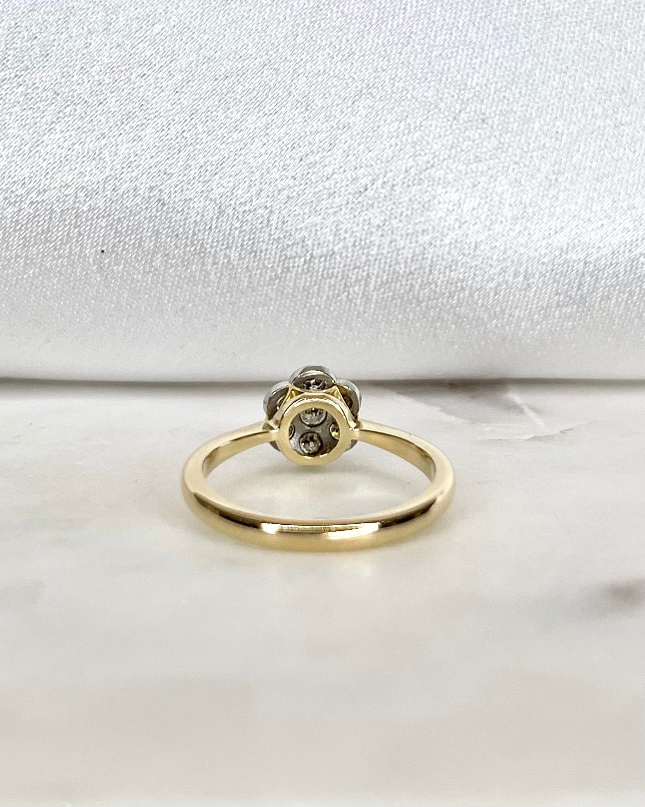 Bague Marguerite Diamants 0.30 carat "Stanis" - Elliade Paris