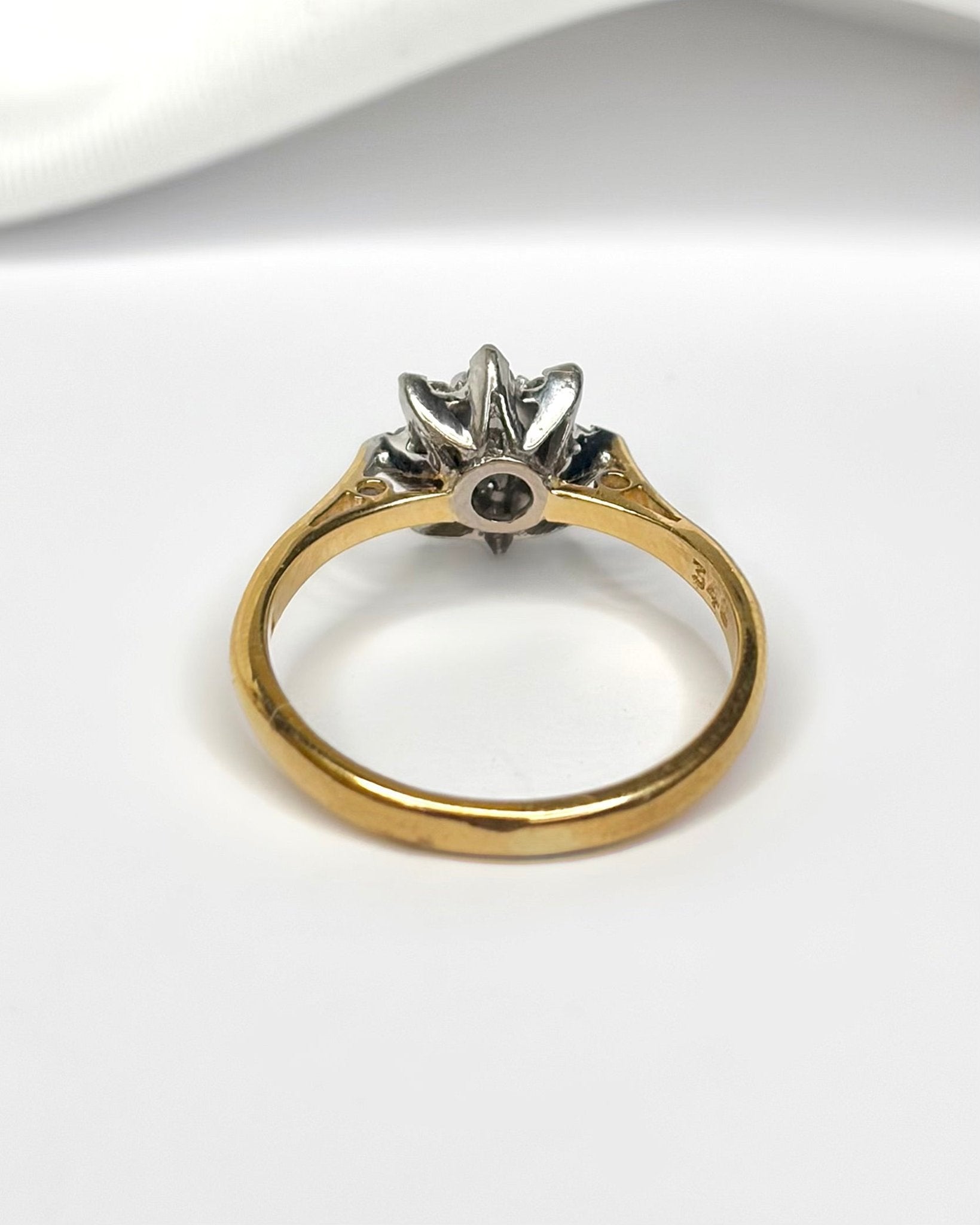 Bague Marguerite Diamants 0.33 carat "Rita" - Elliade Paris
