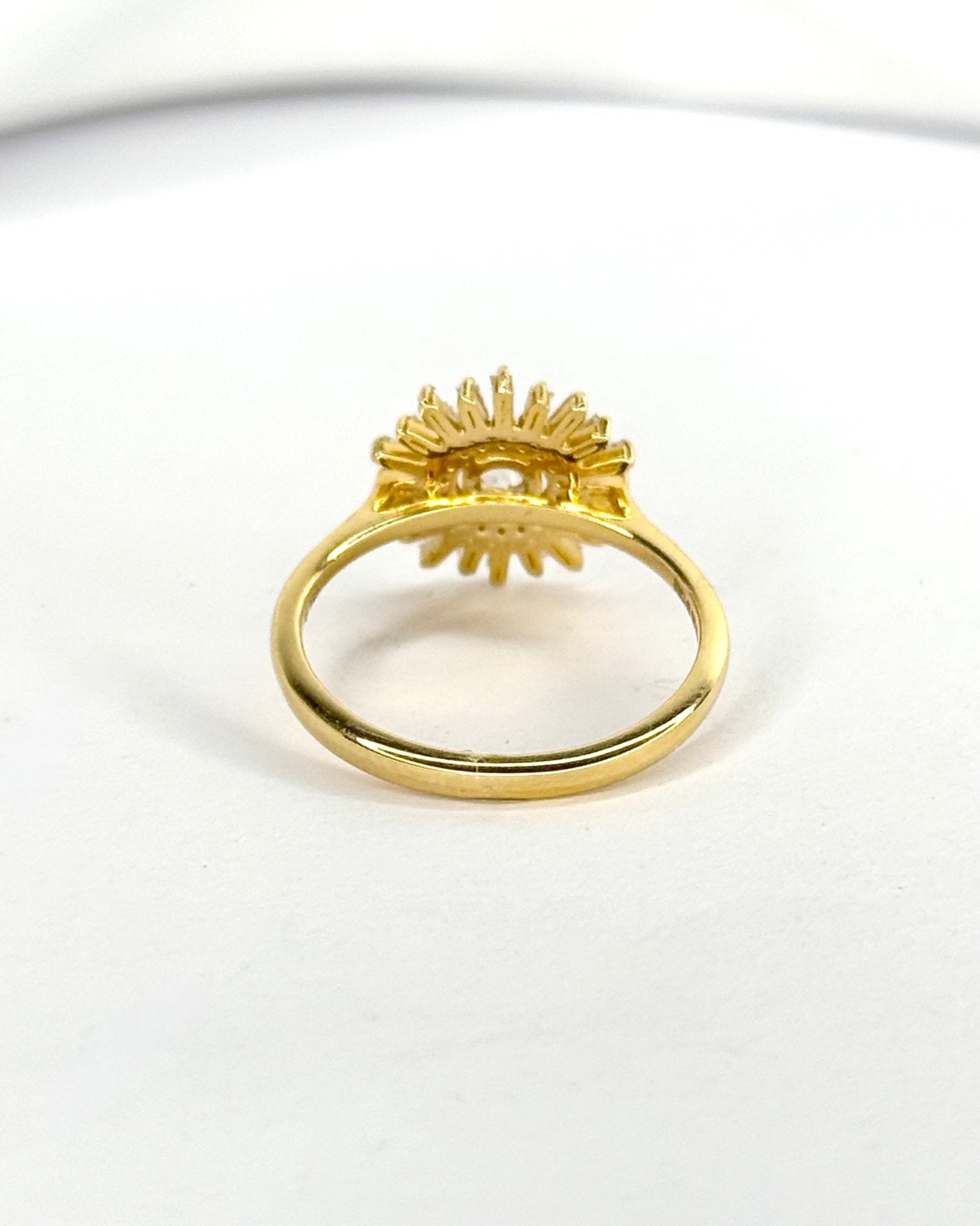 Bague Marguerite Diamants 0.41 carat "Suliac" - Elliade Paris