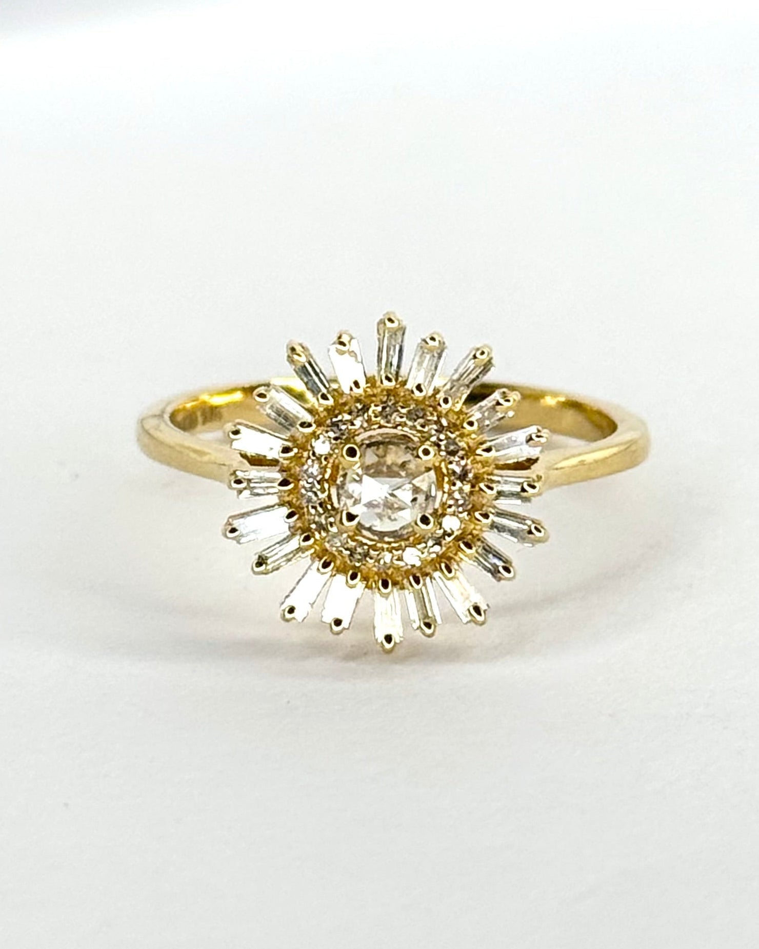 Bague Marguerite Diamants 0.41 carat "Suliac" - Elliade Paris