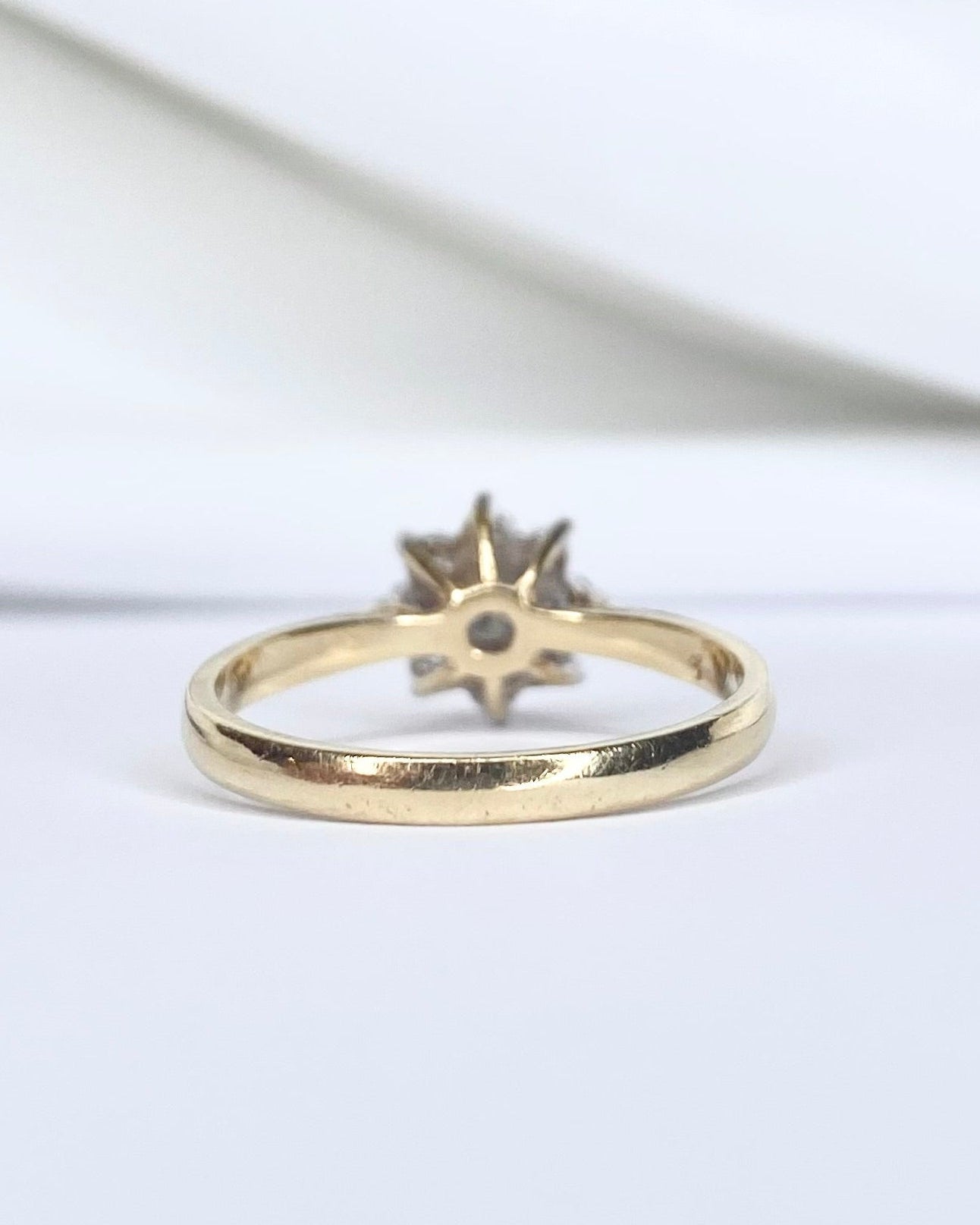 Bague Marguerite Diamants 0.44 carat "Camélia" - Elliade Paris