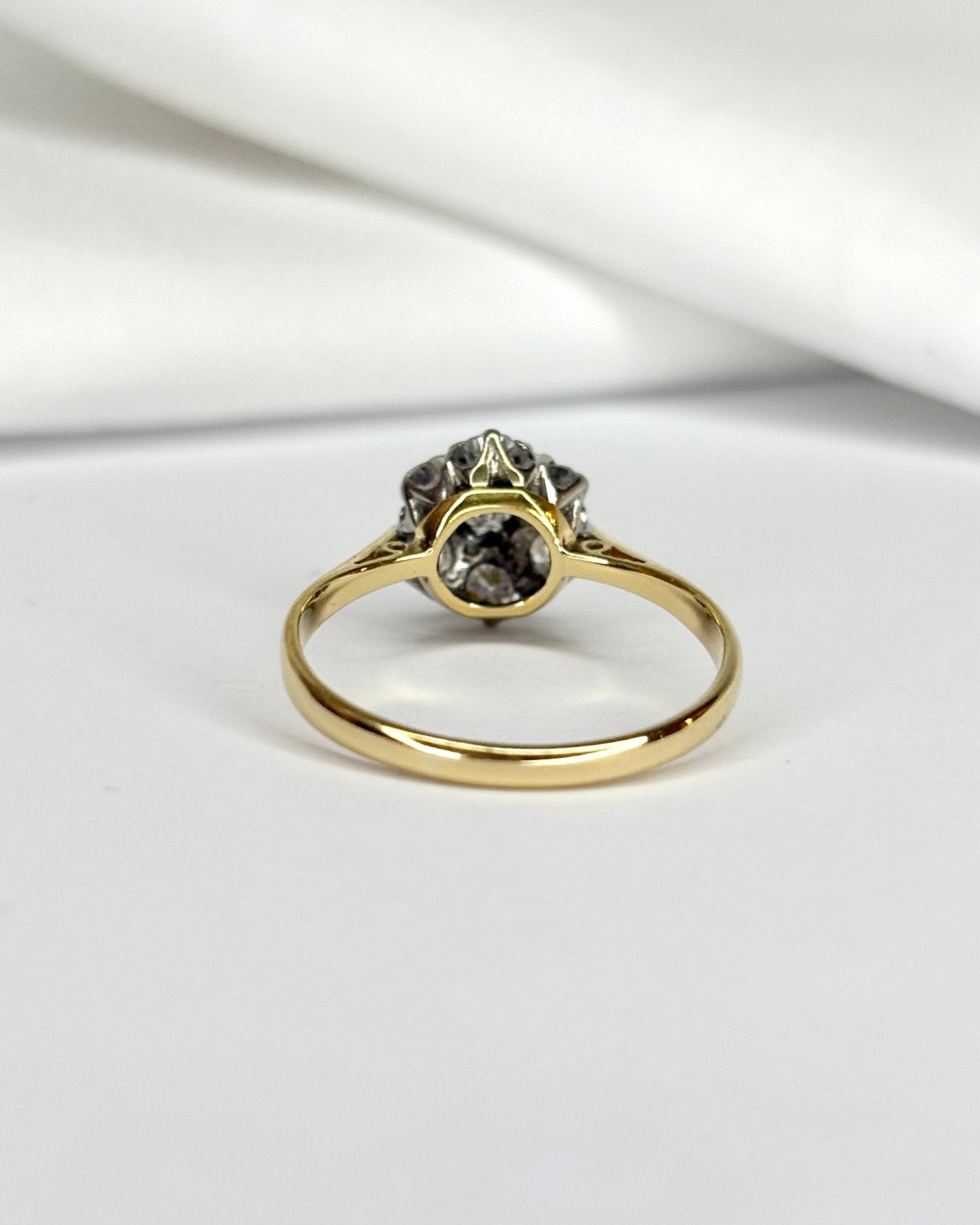 Bague Marguerite Diamants 0.49 carat "Alba" - Elliade Paris