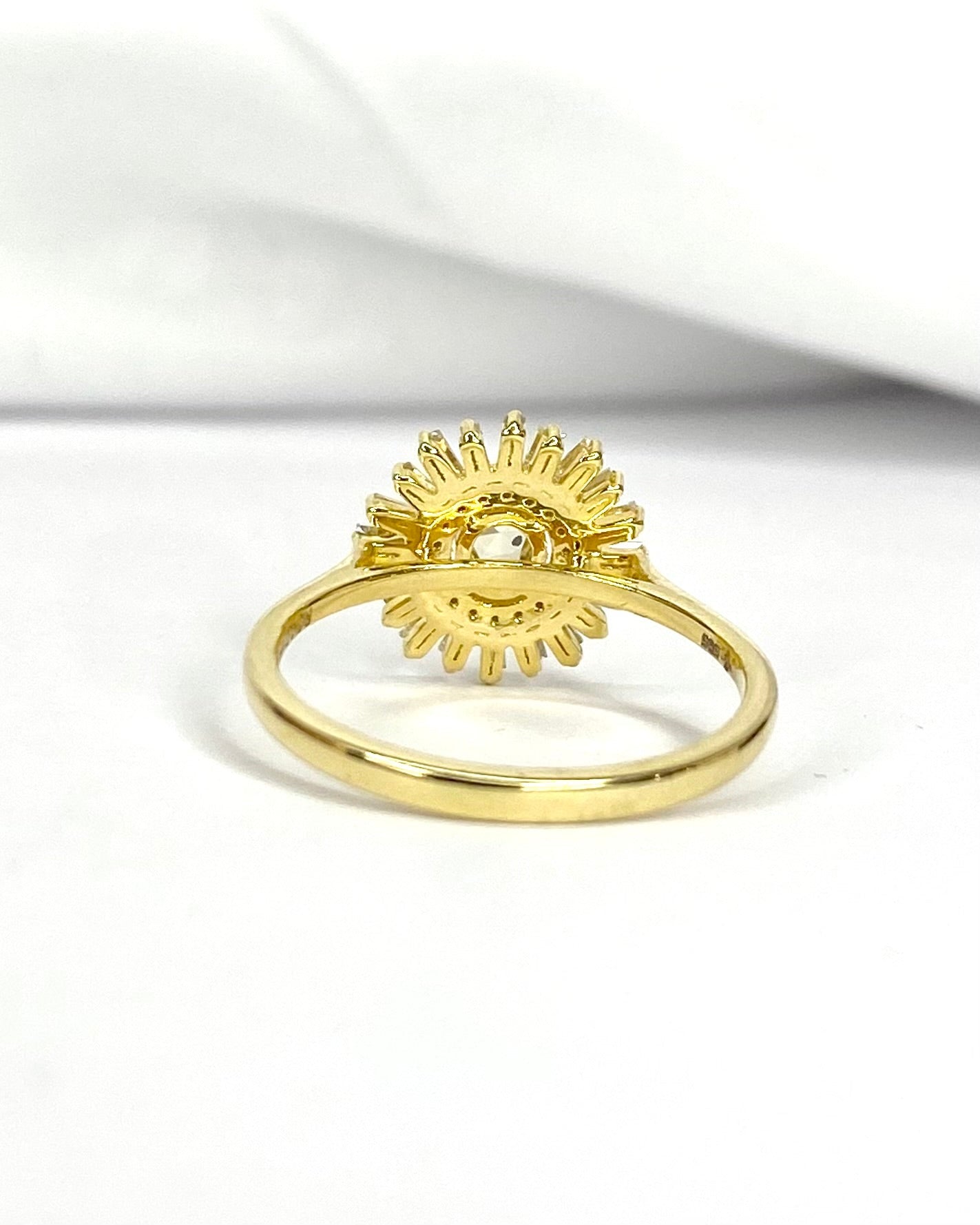 Bague Marguerite Diamants 0.55 carat "Julia" - Elliade Paris