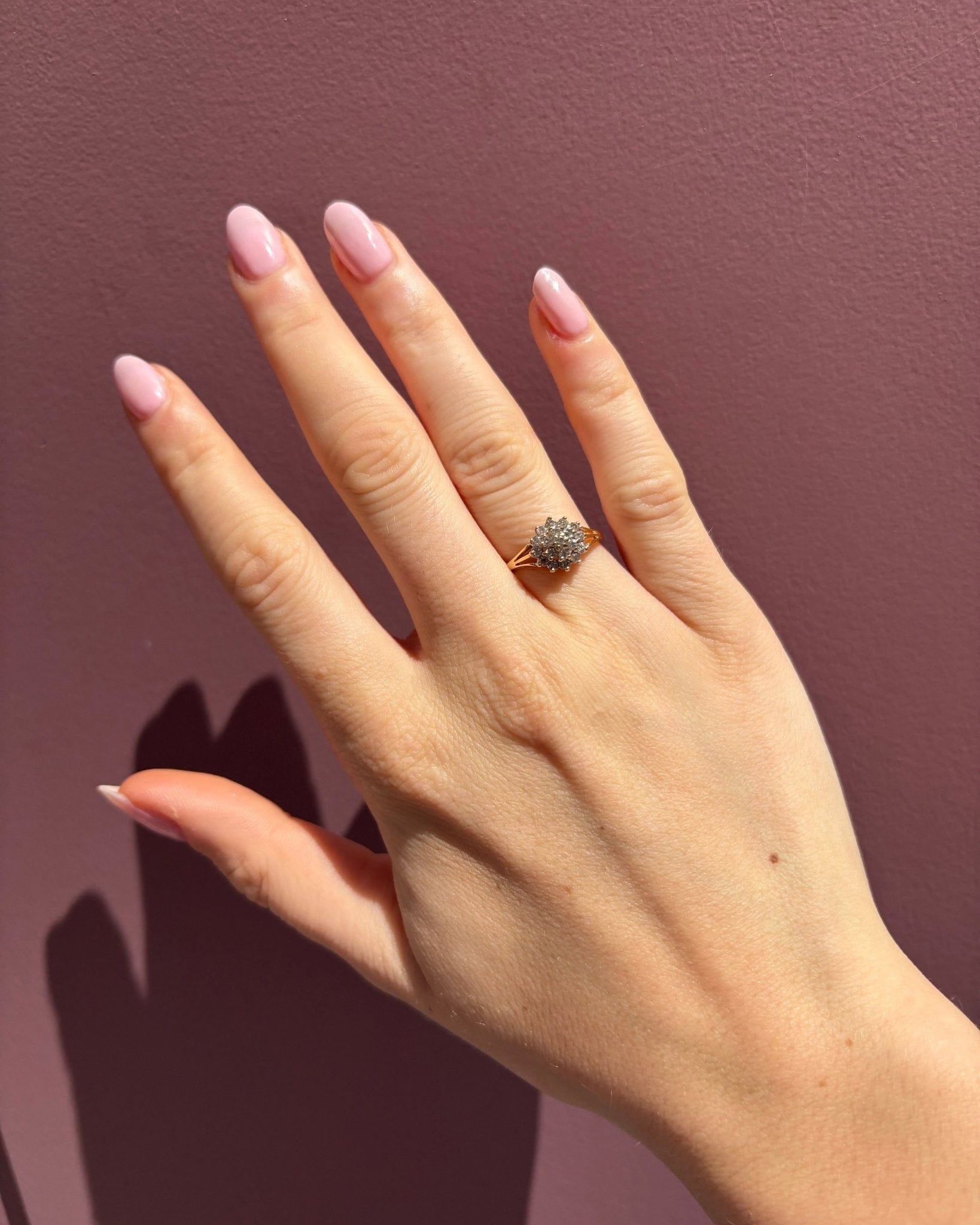 Bague Marguerite Diamants 0.57 carat "Ania" - Elliade Paris