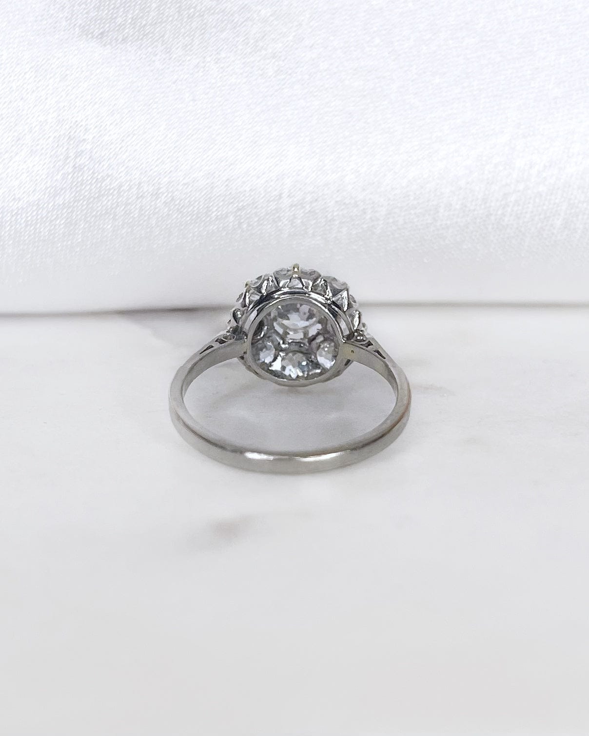 Bague Marguerite Diamants 1.09 carat "Tyla" - Elliade Paris