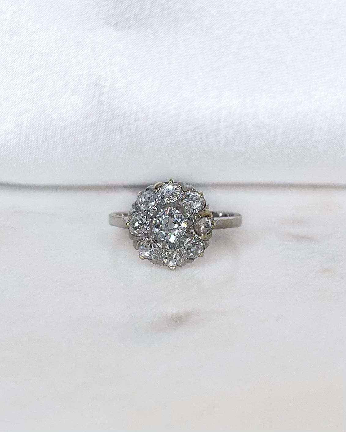Bague Marguerite Diamants 1.09 carat "Tyla" - Elliade Paris