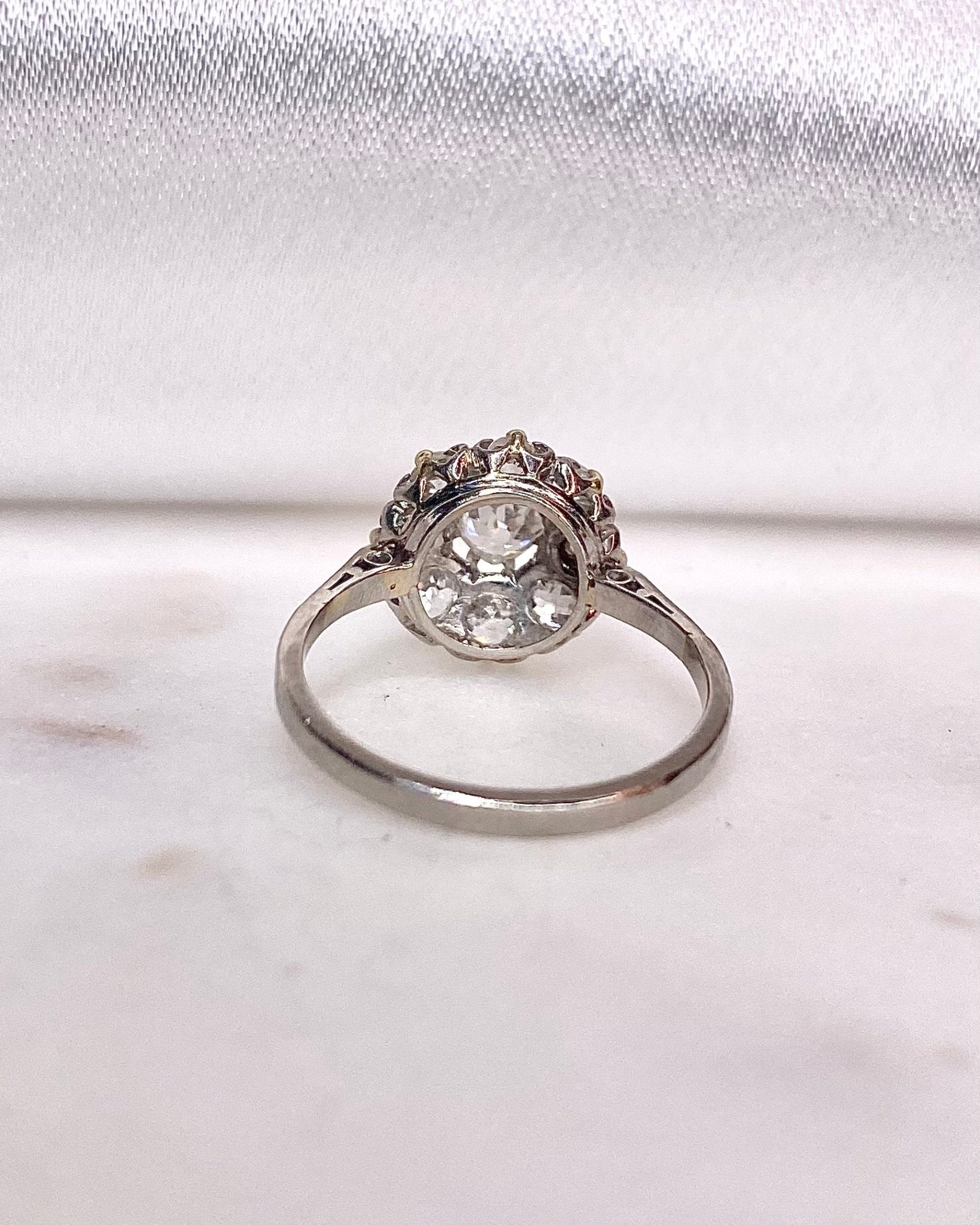 Bague Marguerite Diamants 1.09 carat "Tyla" - Elliade Paris