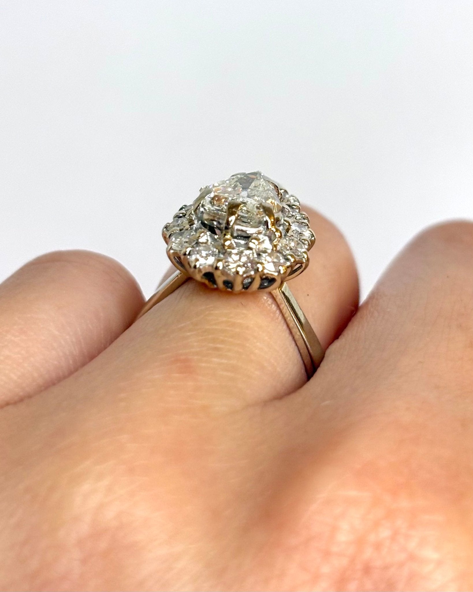 Bague Marguerite Diamants 1.44 carat "Amaya" - Elliade Paris
