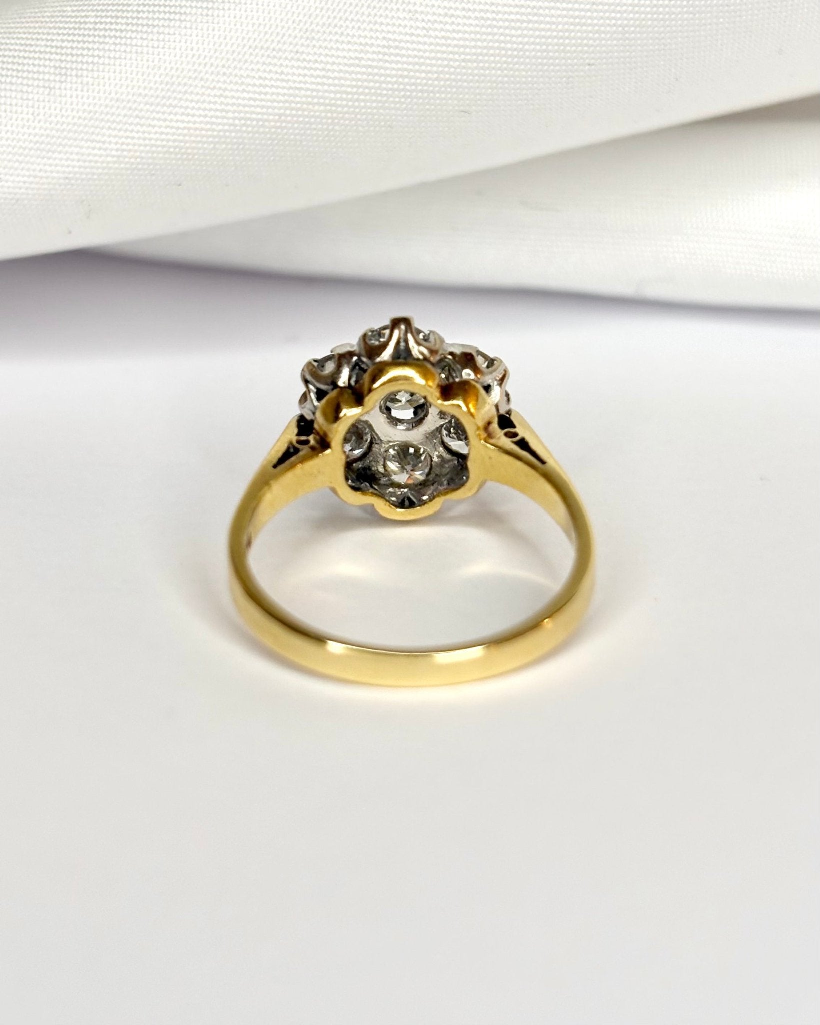 Bague Marguerite Diamants 1.50 carat "Mina" - Elliade Paris