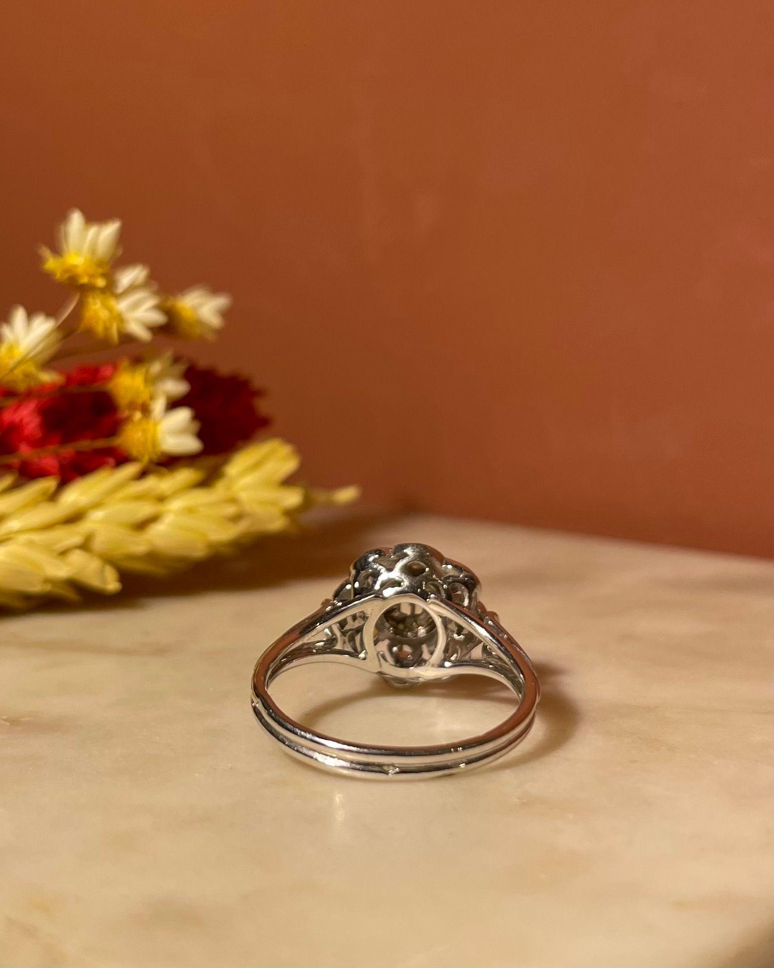 Bague Marguerite Diamants "Gilmore" - Elliade Paris