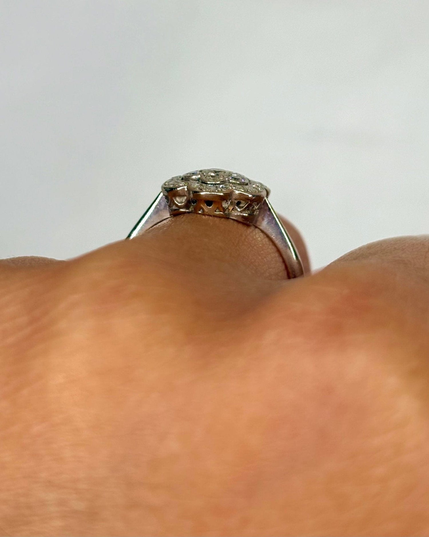 Bague Marguerite Diamants "Jeanne" - Elliade Paris