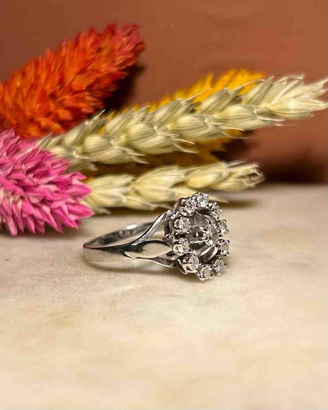 Bague Marguerite Diamants "Johara" - Elliade Paris
