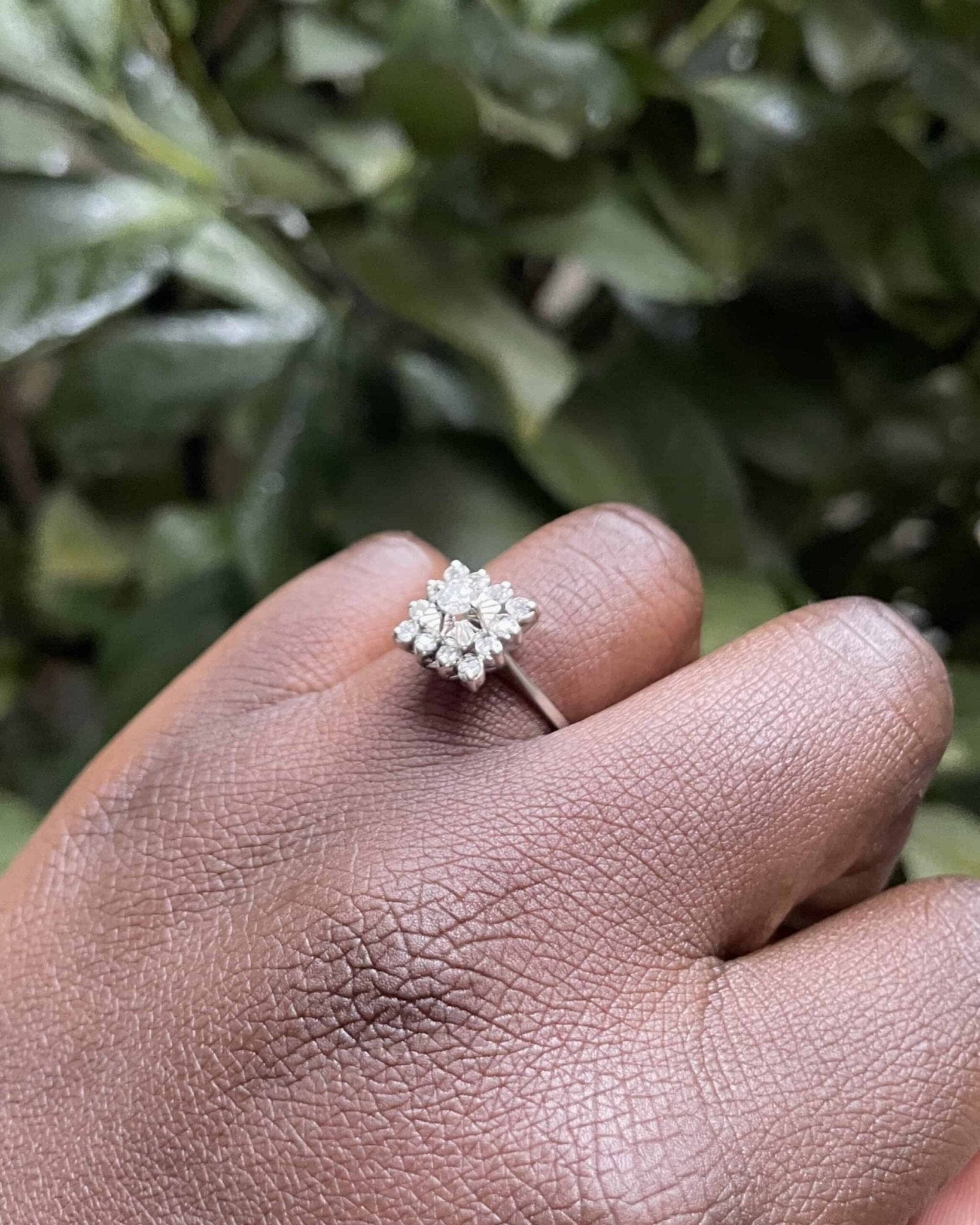 Bague Marguerite Diamants "Youmna" - Elliade Paris