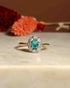 Bague Marguerite Émeraude & Diamants "Rachel" - Elliade Paris
