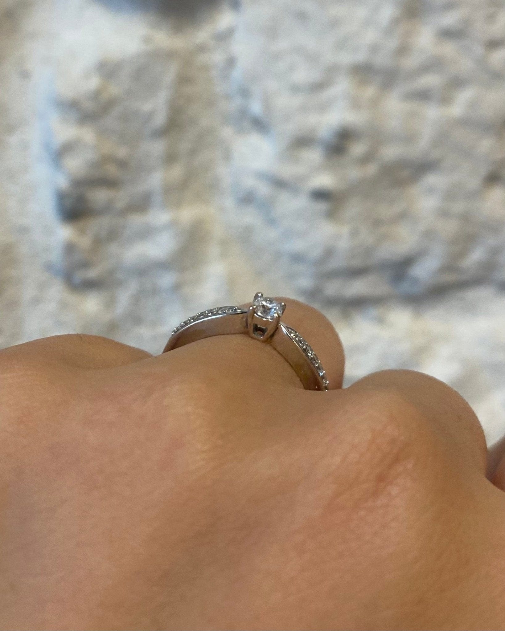 Bague Marquise Diamants 0.52 carat "Zoé" - Elliade Paris