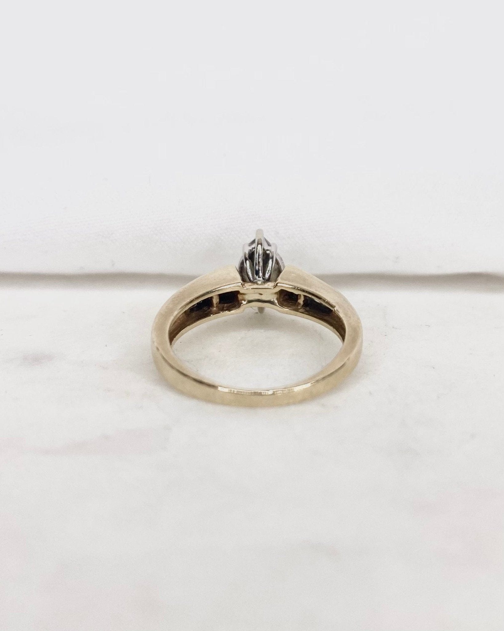 Bague Marquise Diamants 0.52 carat "Zoé" - Elliade Paris