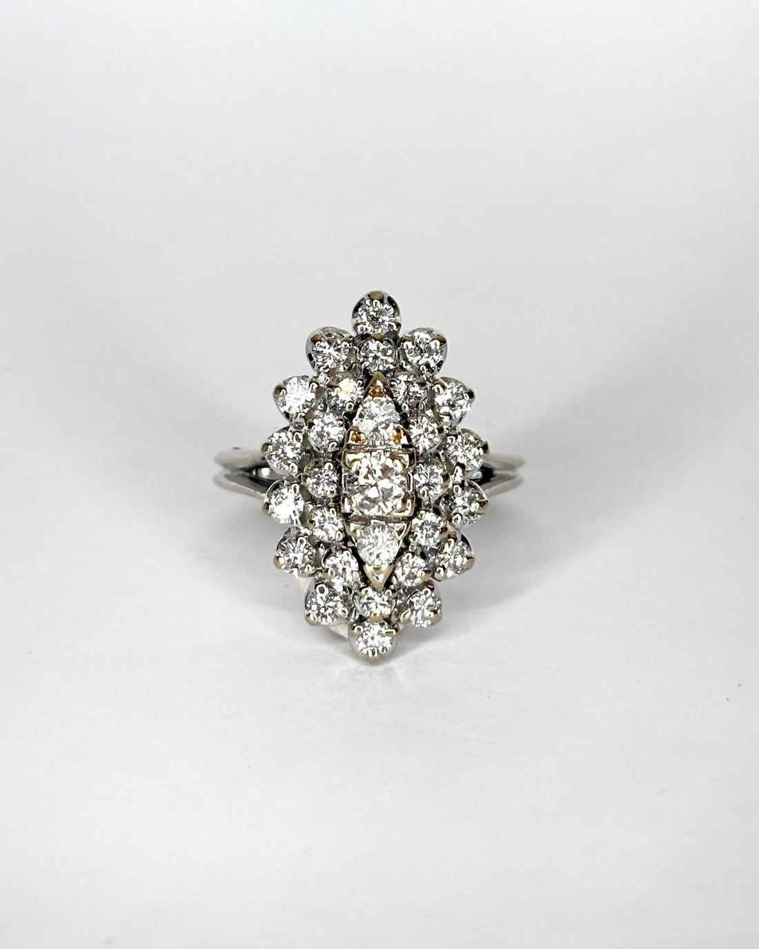 Bague Marquise Diamants 1.17 ct "Daphné" - Elliade Paris