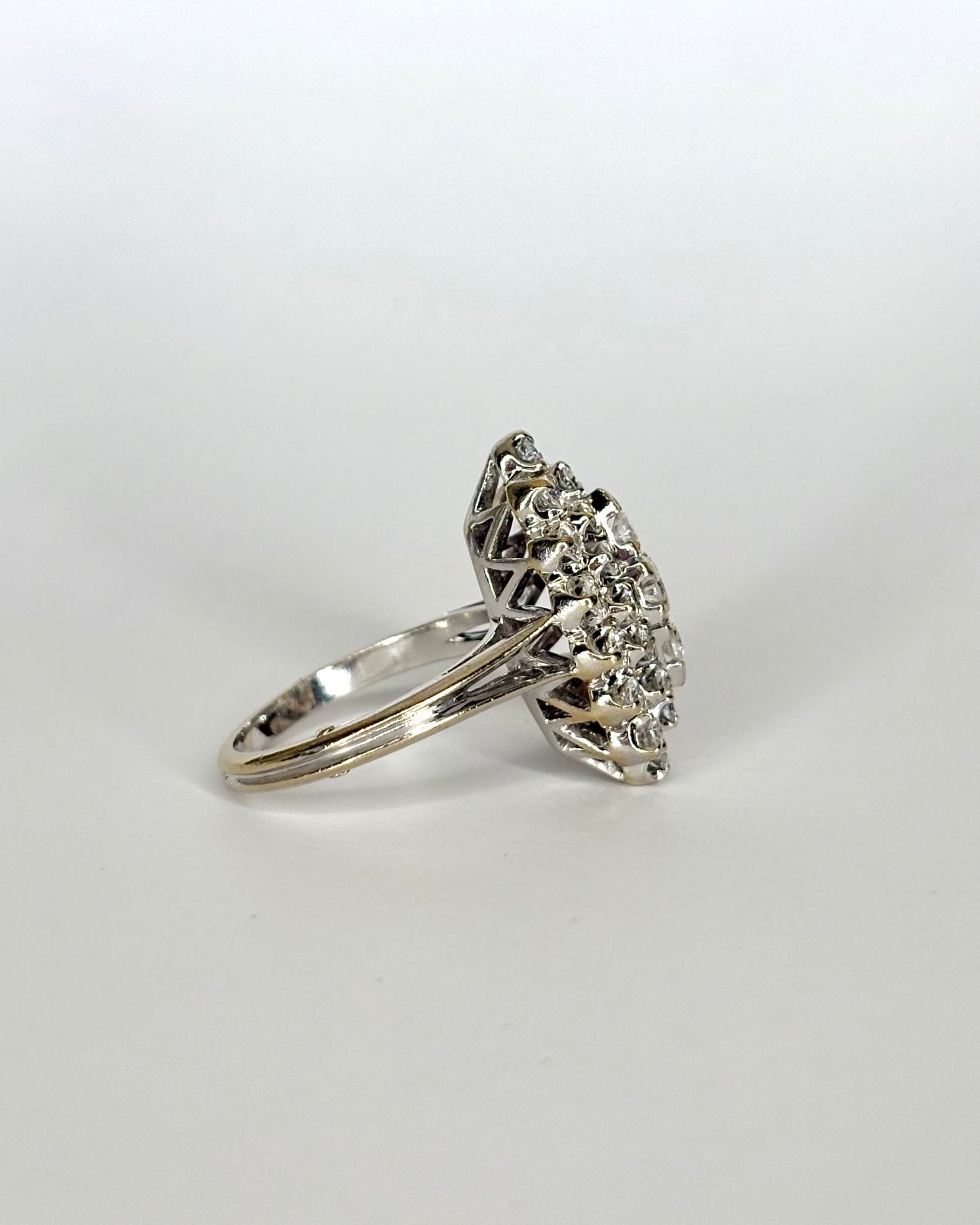 Bague Marquise Diamants 1.17 ct "Daphné" - Elliade Paris